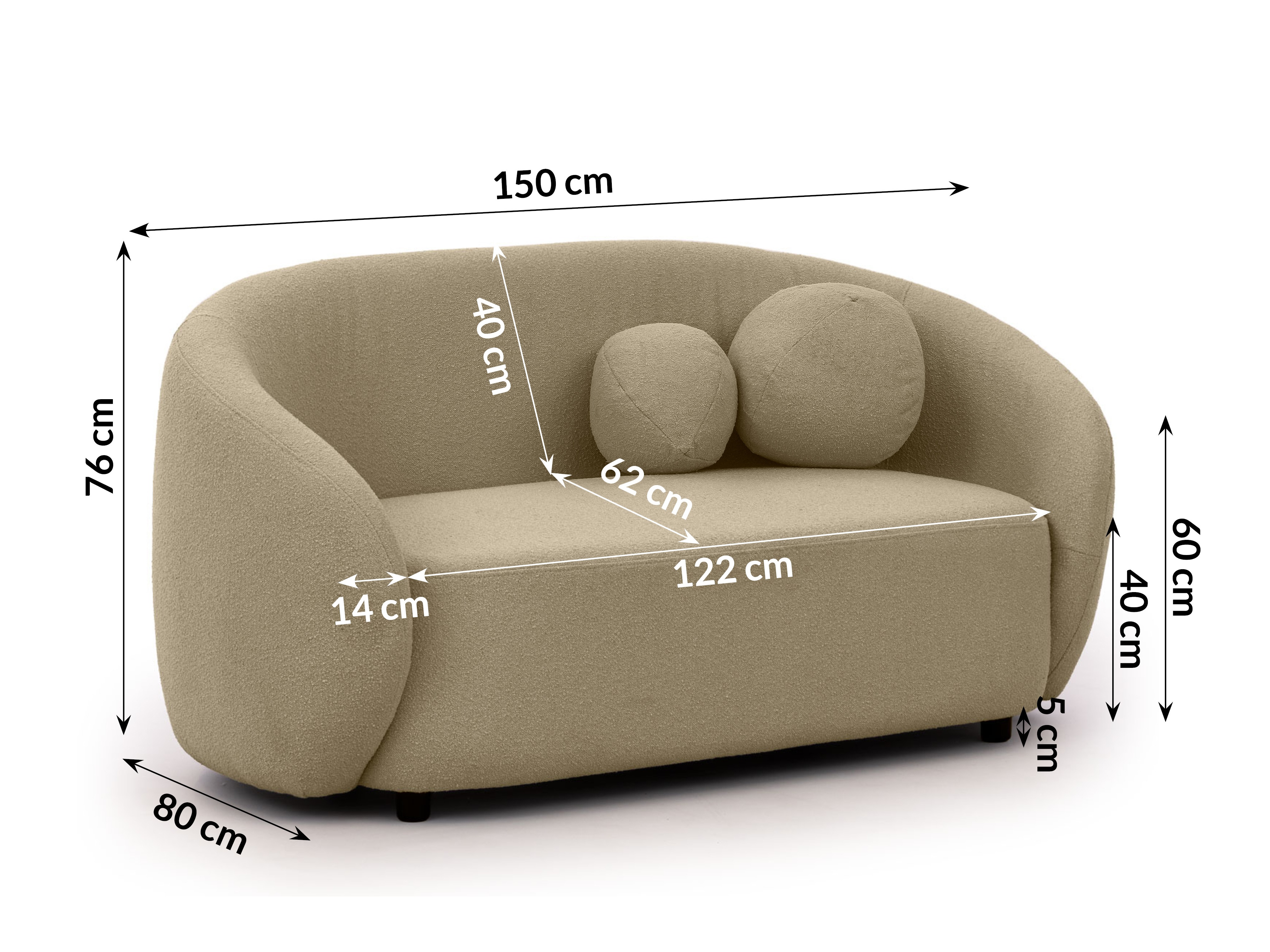 Sofa Rocklin 111 (Loop 04)