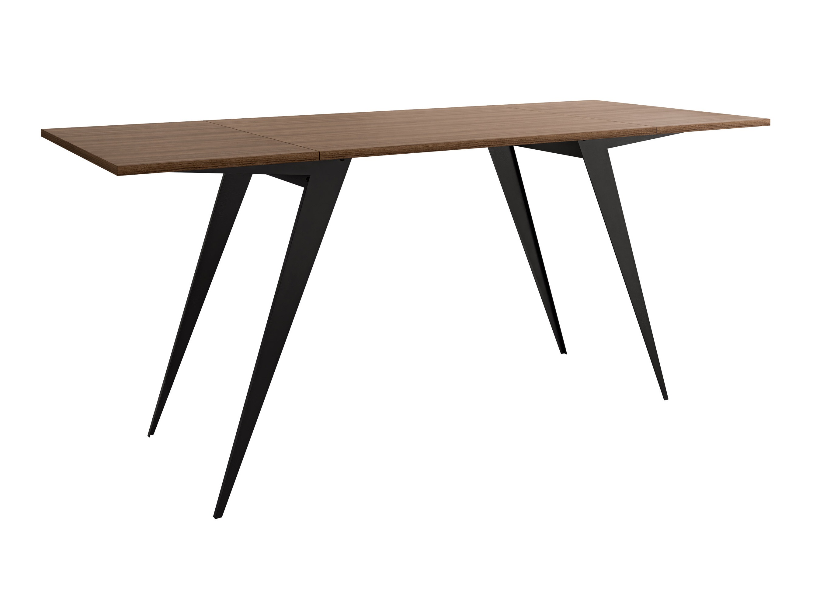 Transforming coffee table Oswego 150 (Walnut + Black)