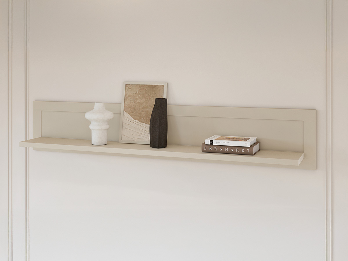 Wall shelf Tolnue 100 (Light beige)