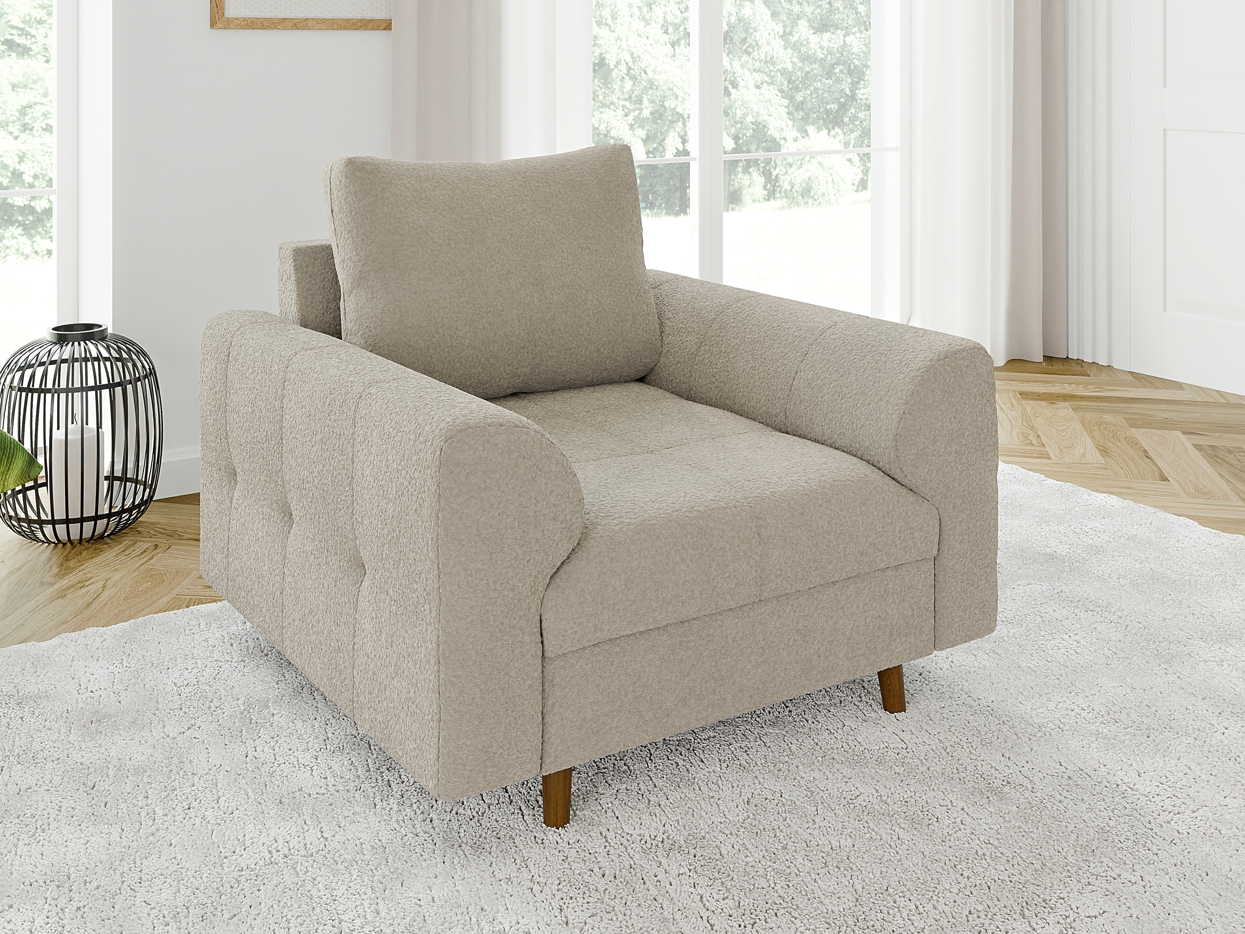 Armchair Elbmori 103 (Coral 65)