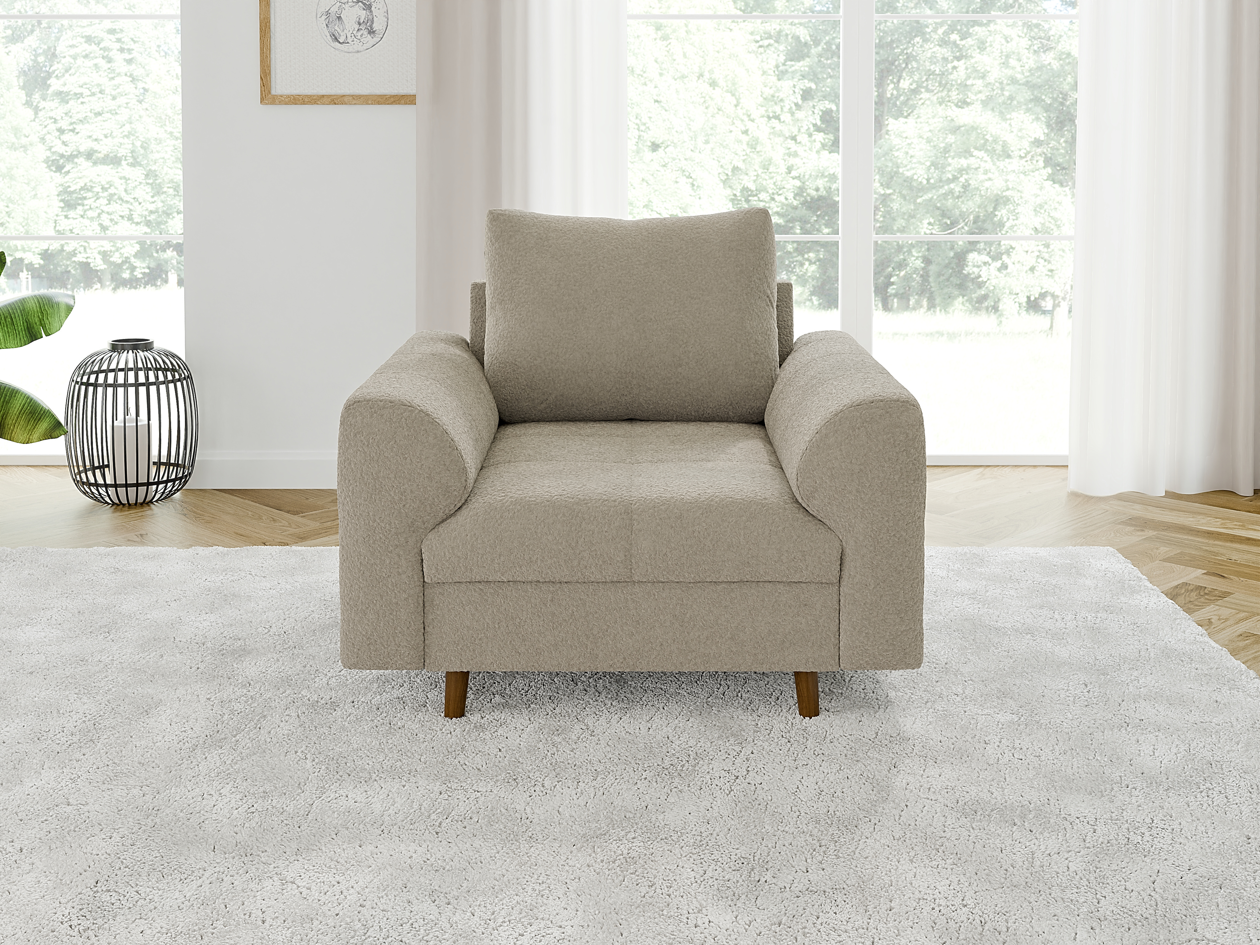 Armchair Elbmori 103 (Coral 65)