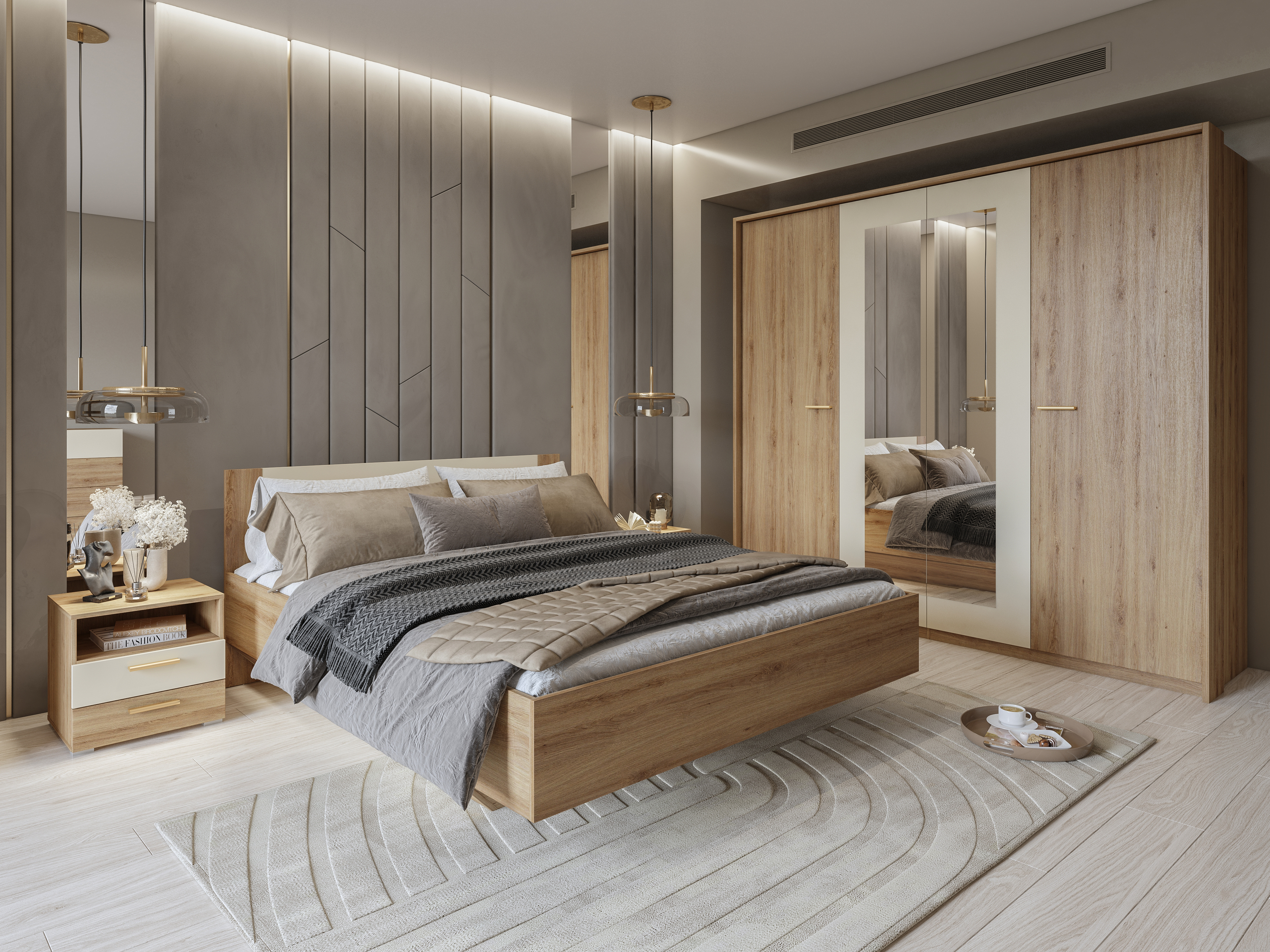 Bed Mirsevi 106 (160 x 200 cm)