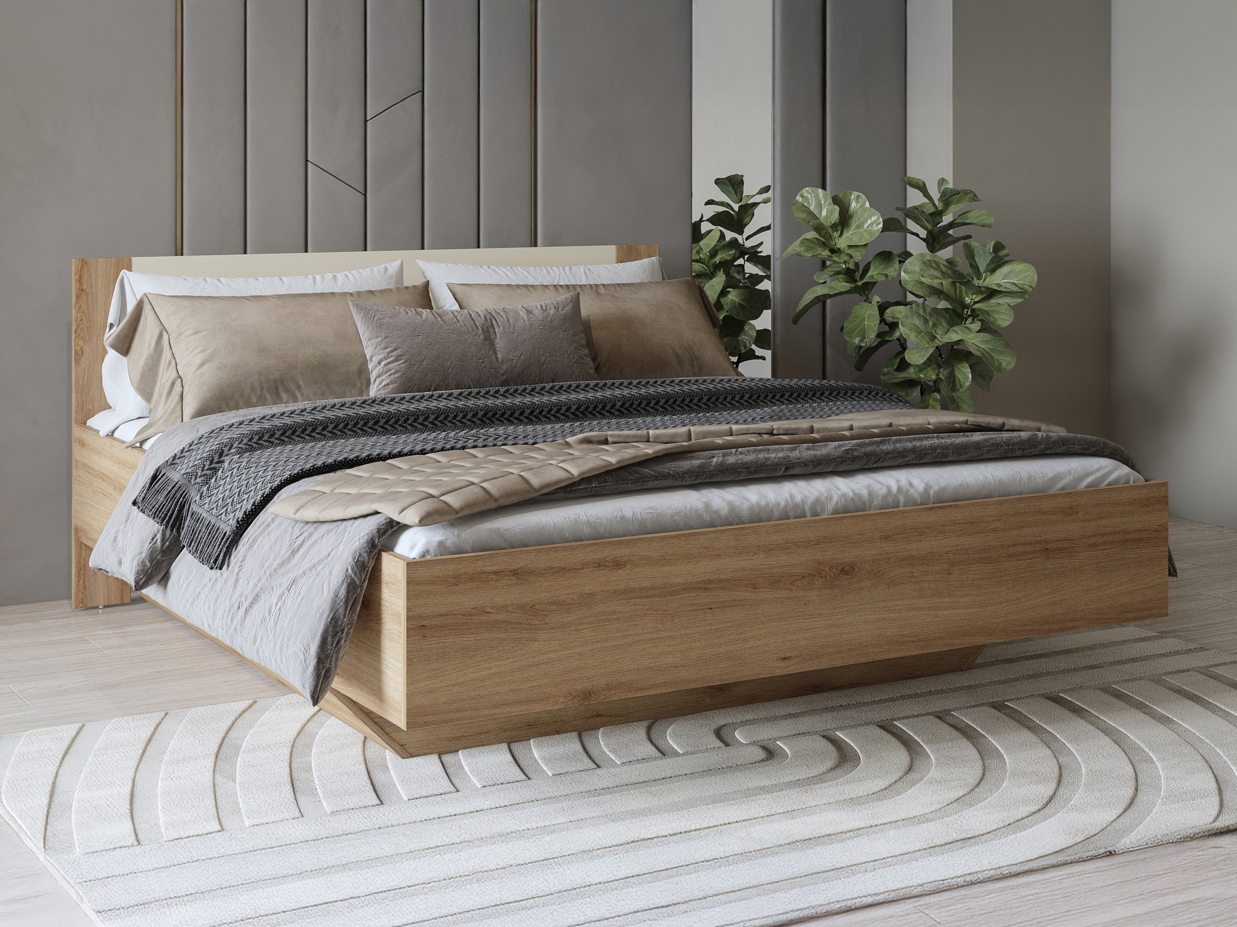 Bed Mirsevi 106 (160 x 200 cm)