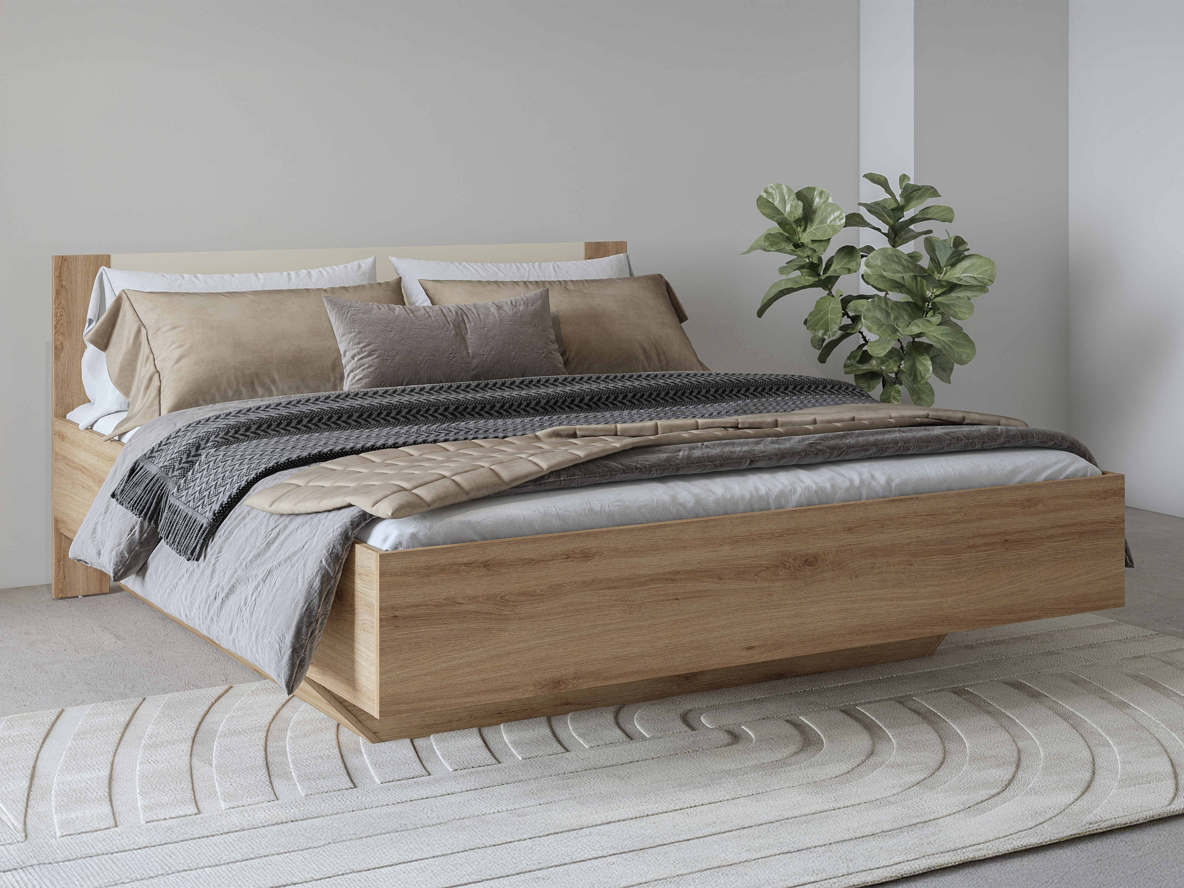 Bed Mirsevi 106 (180 x 200 cm)