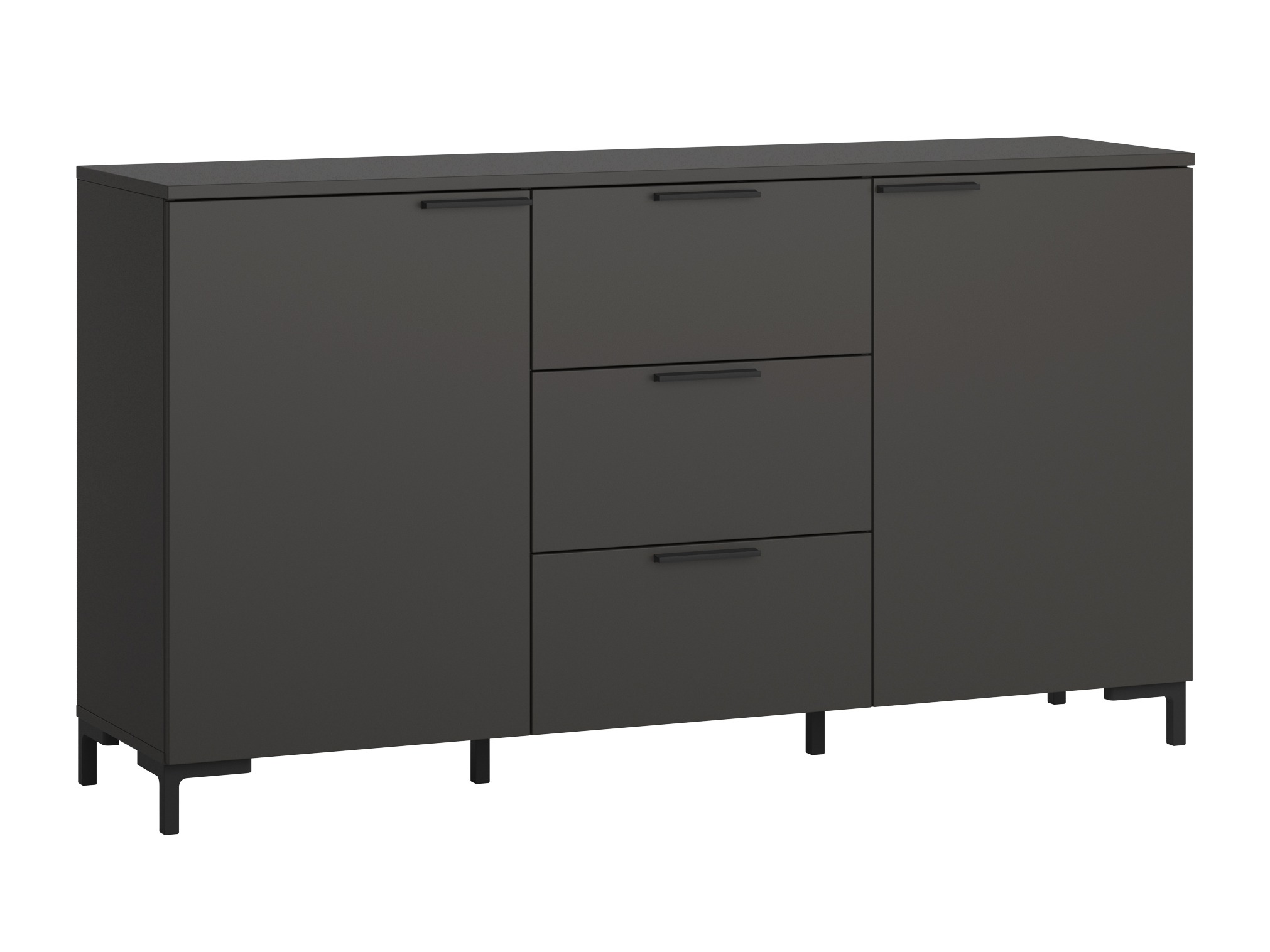 Chest of drawers Salnola 101 (Grey)