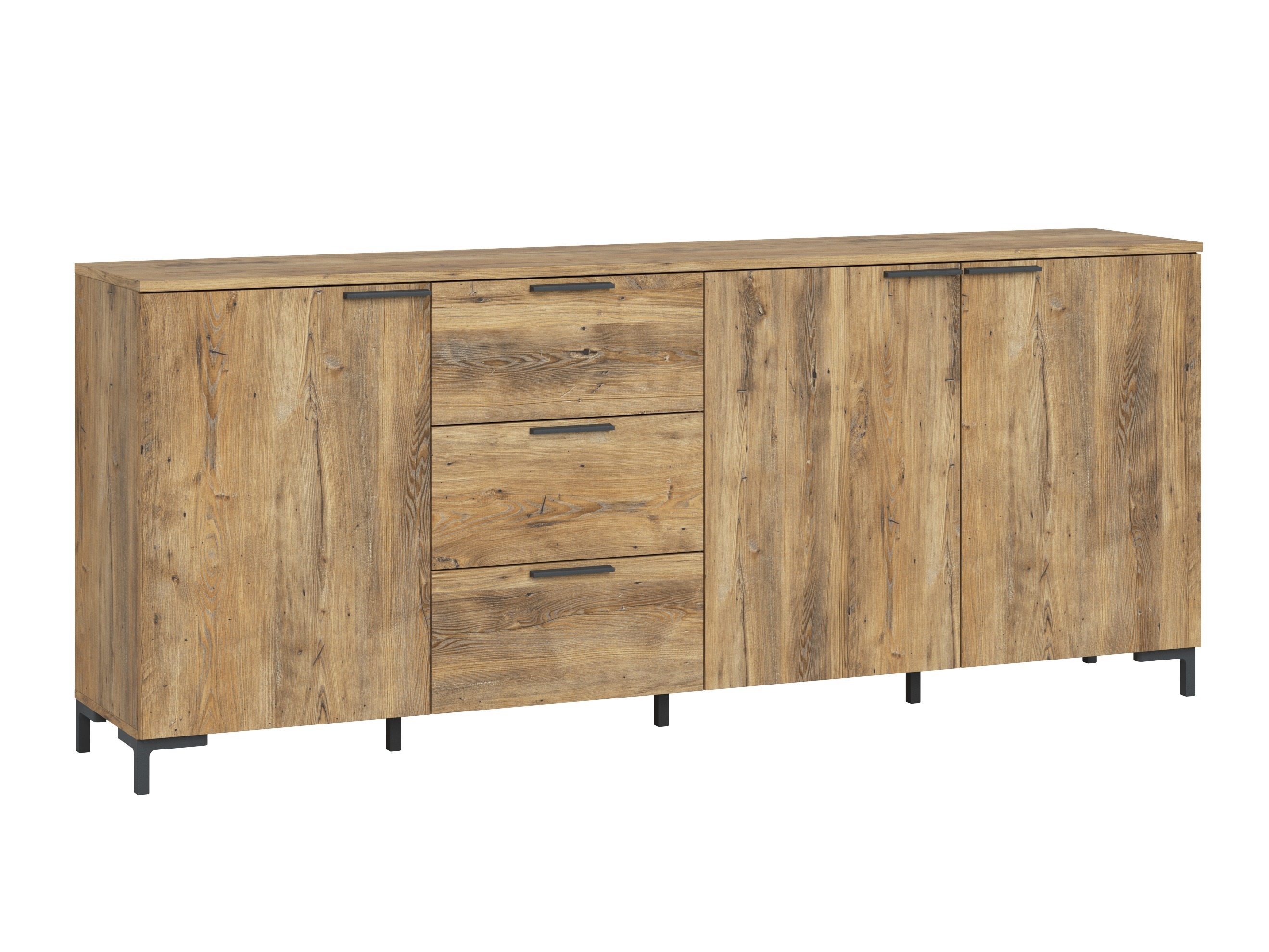 Chest of drawers Salnola 102 (Chestnut)