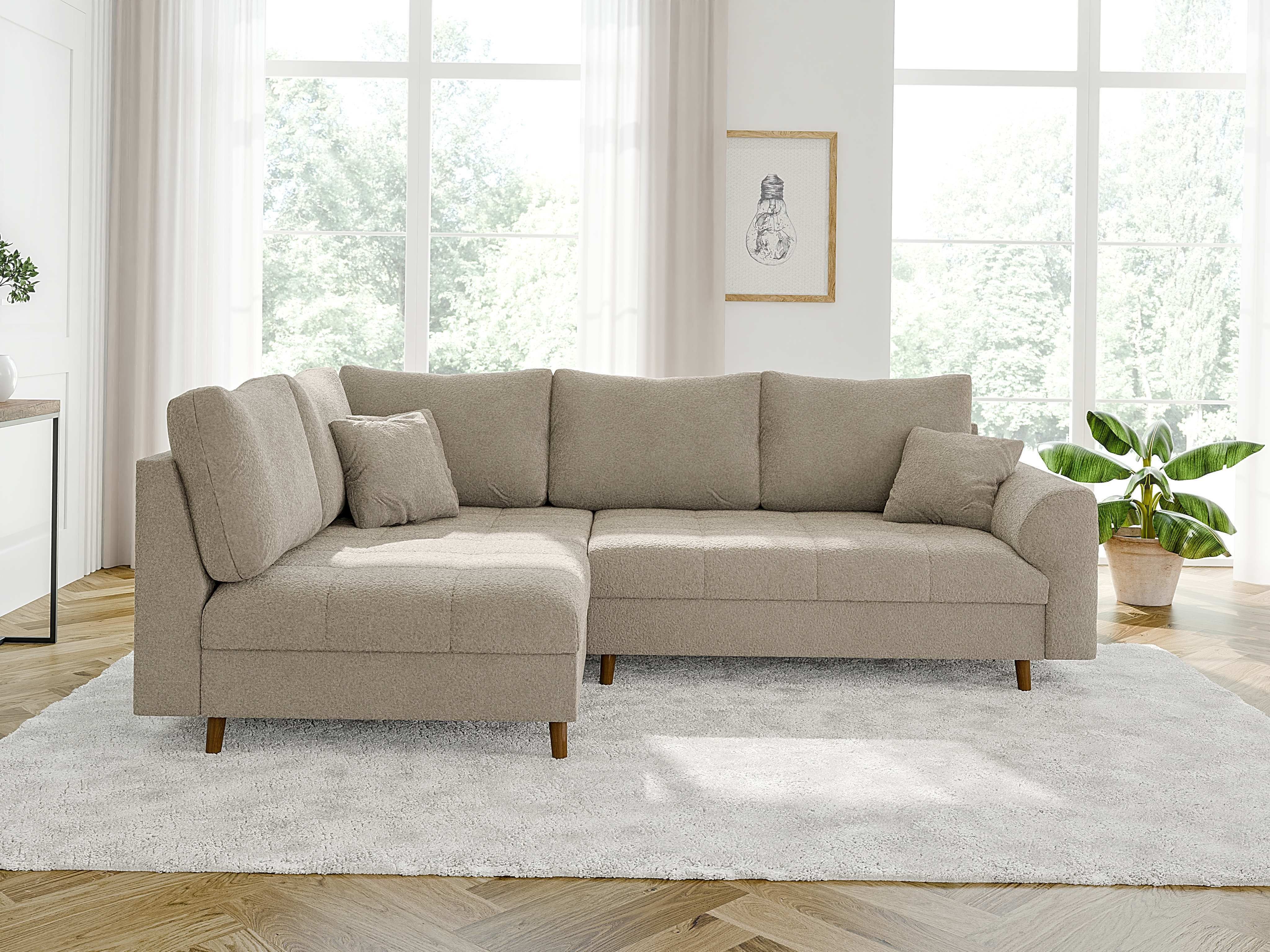 Corner sofa Elbmori 100 (Coral 65)