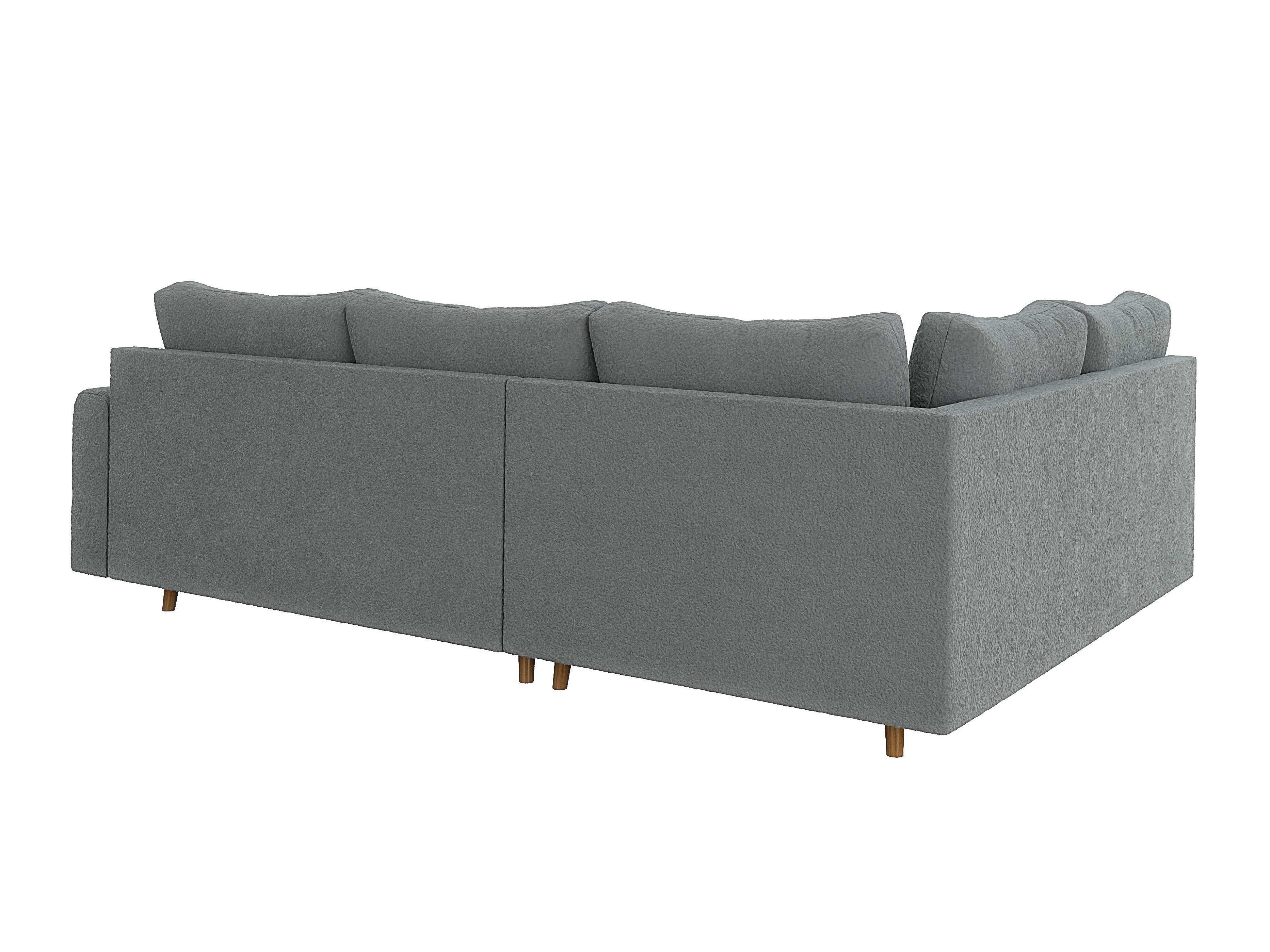 Corner sofa Elbmori 100 (Coral 75)
