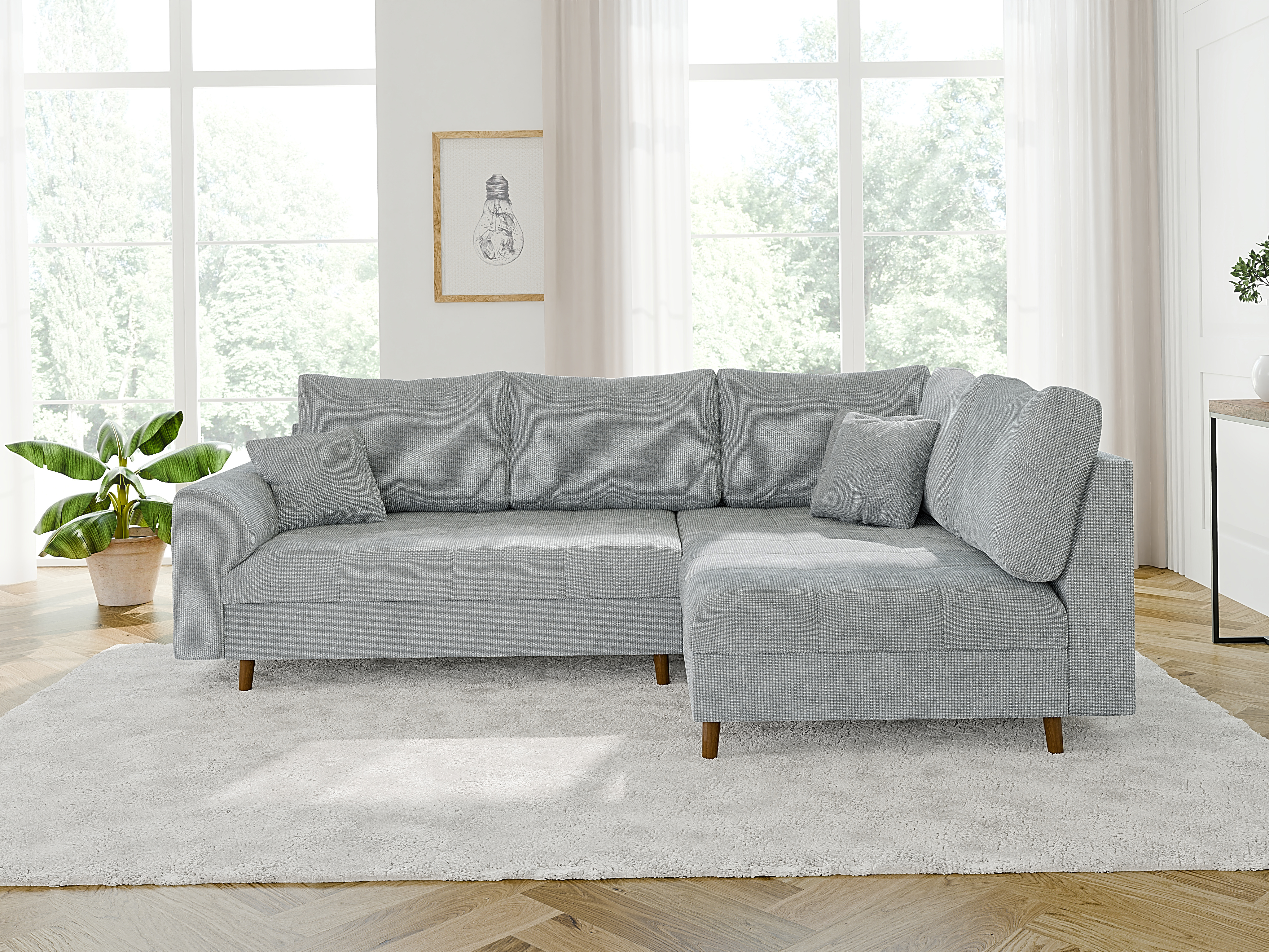 Corner sofa Elbmori 100 (Flow 16)