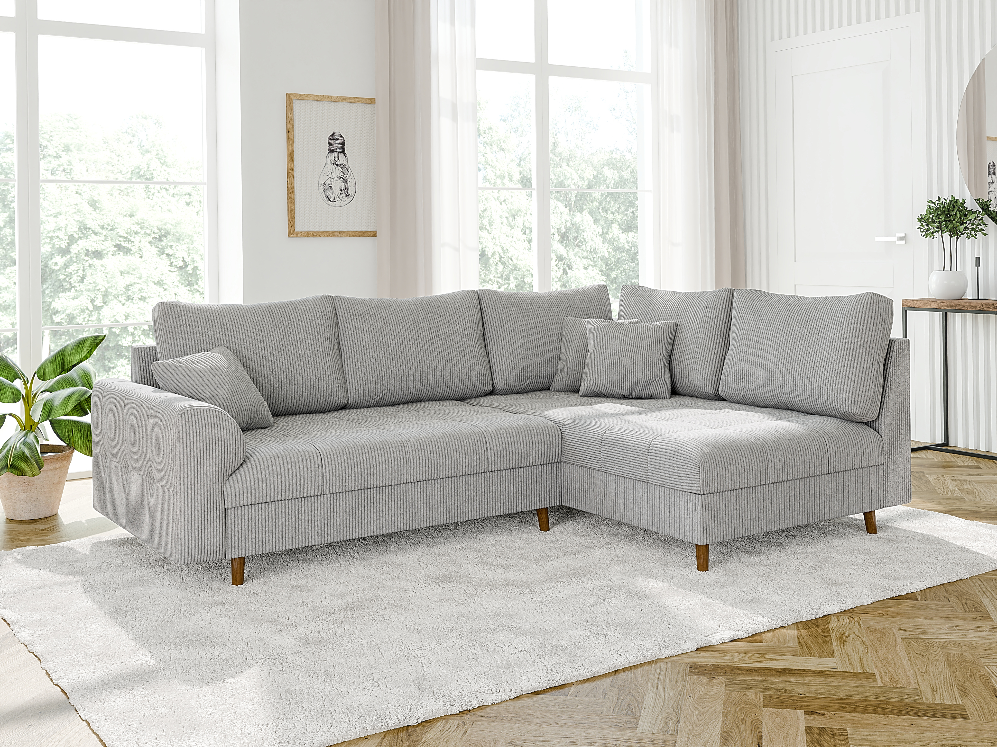 Corner sofa Elbmori 100 (Lincoln 86)