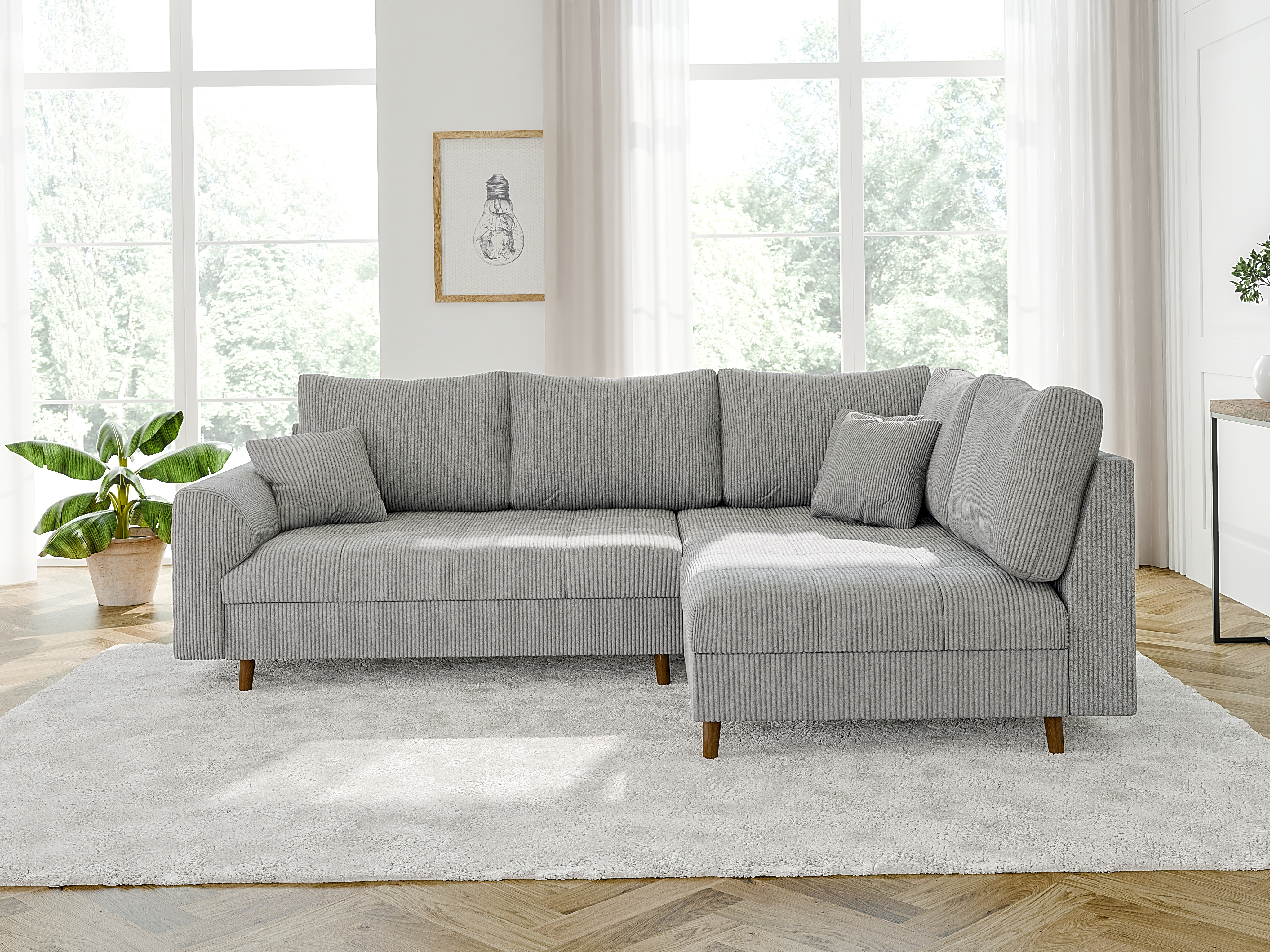 Corner sofa Elbmori 100 (Lincoln 86)