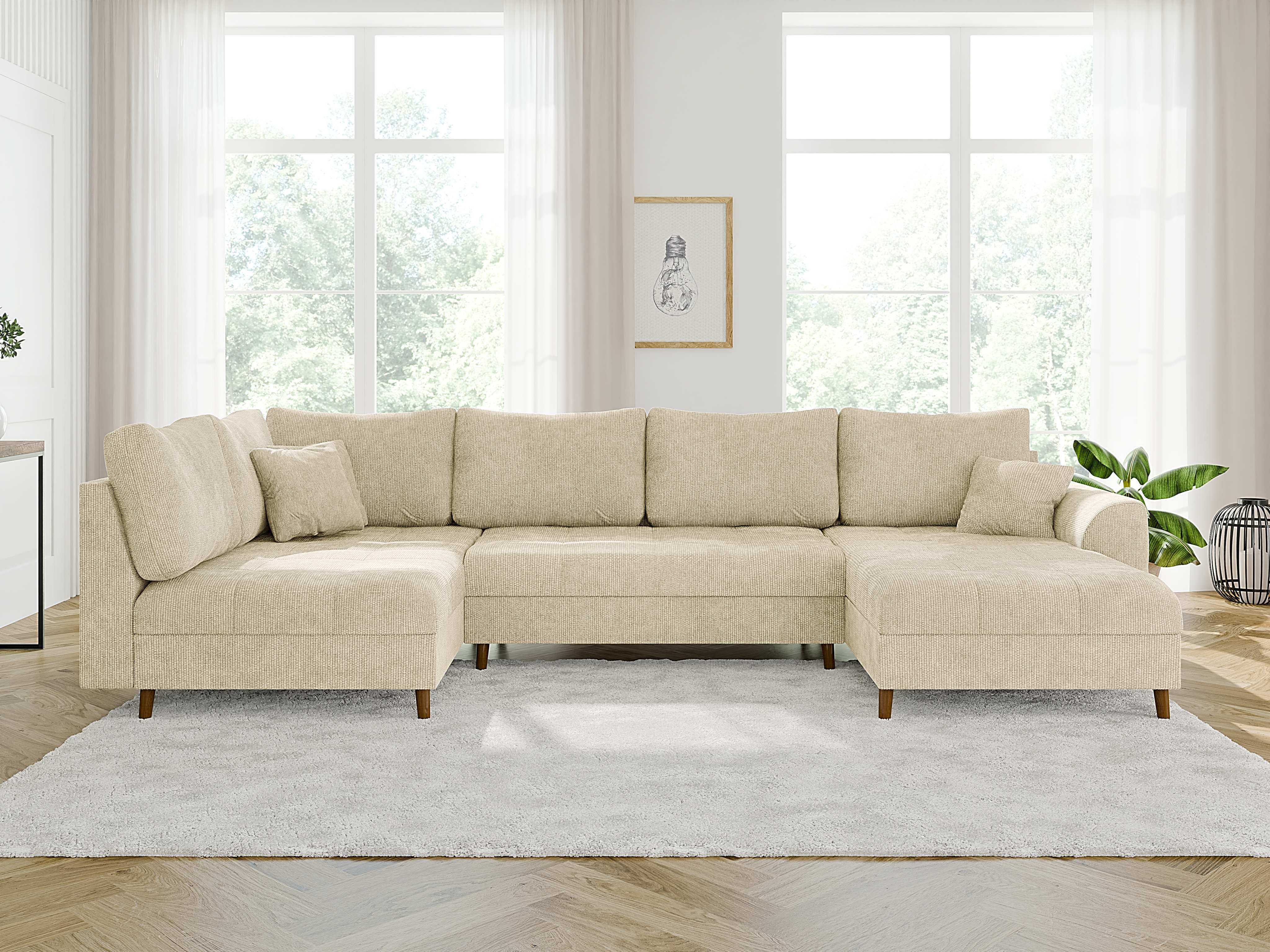 Corner sofa Elbmori 101 (Flow 05)