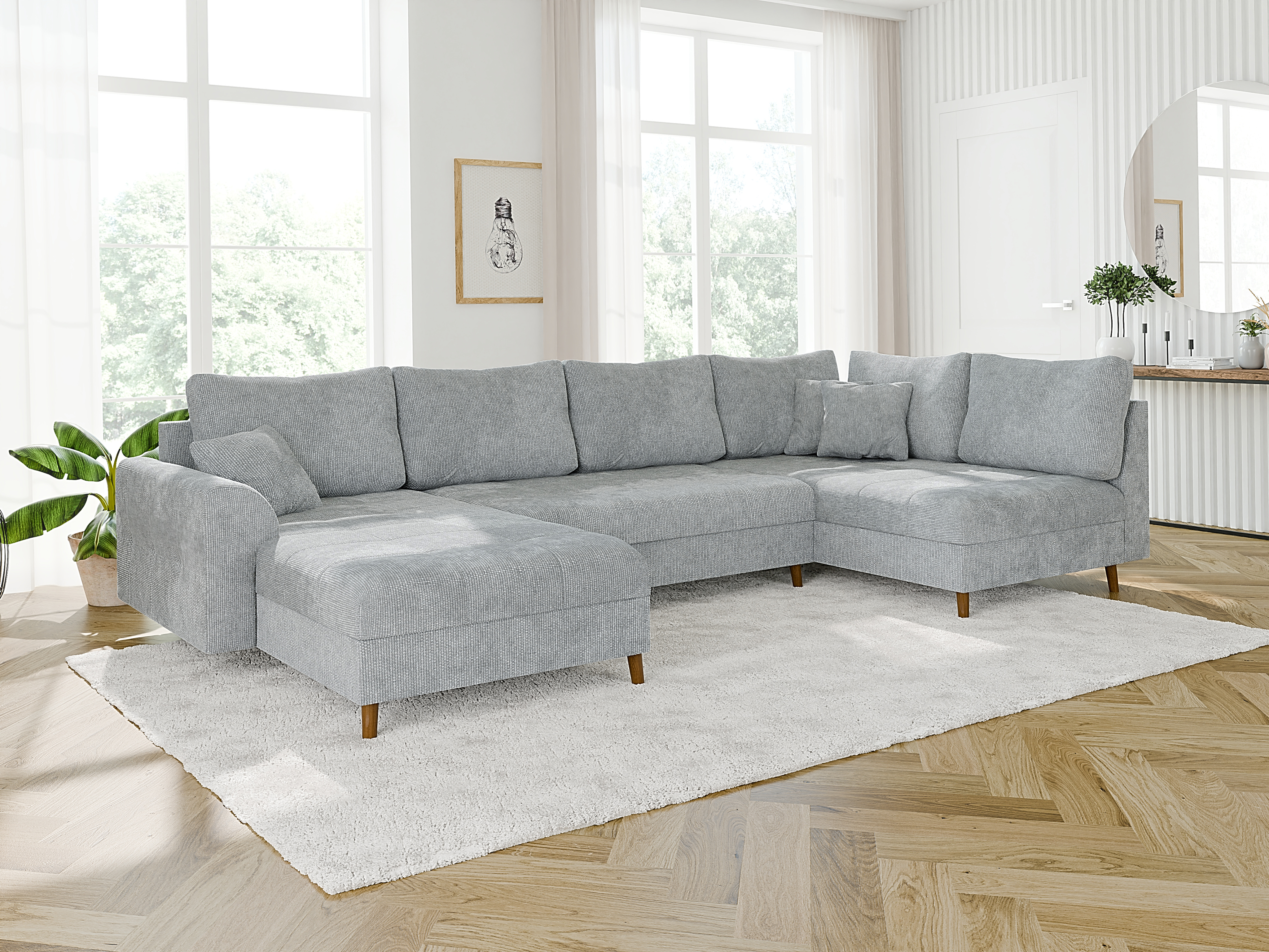 Corner sofa Elbmori 101 (Flow 16)