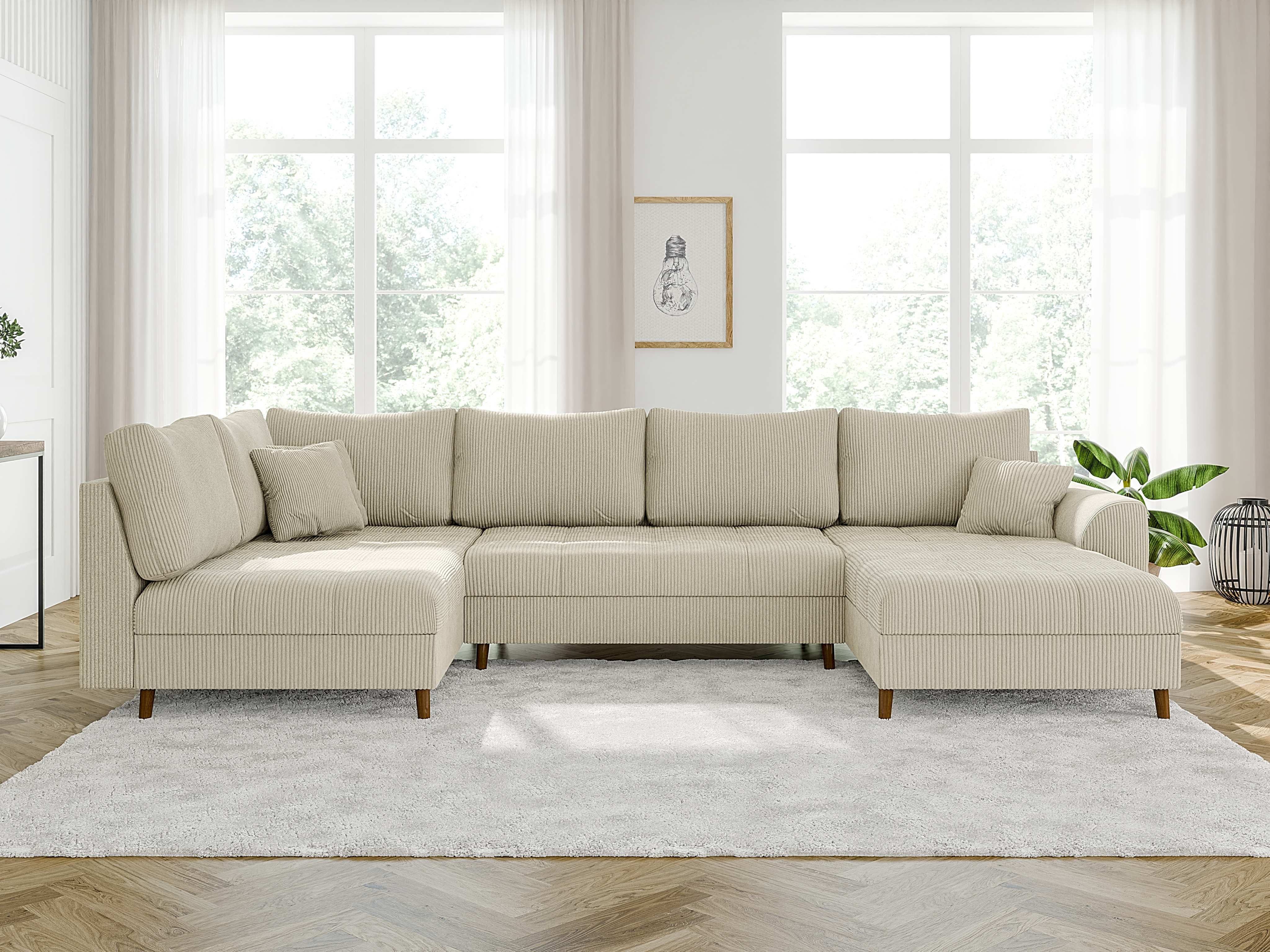 Corner sofa Elbmori 101 (Lincoln 03)