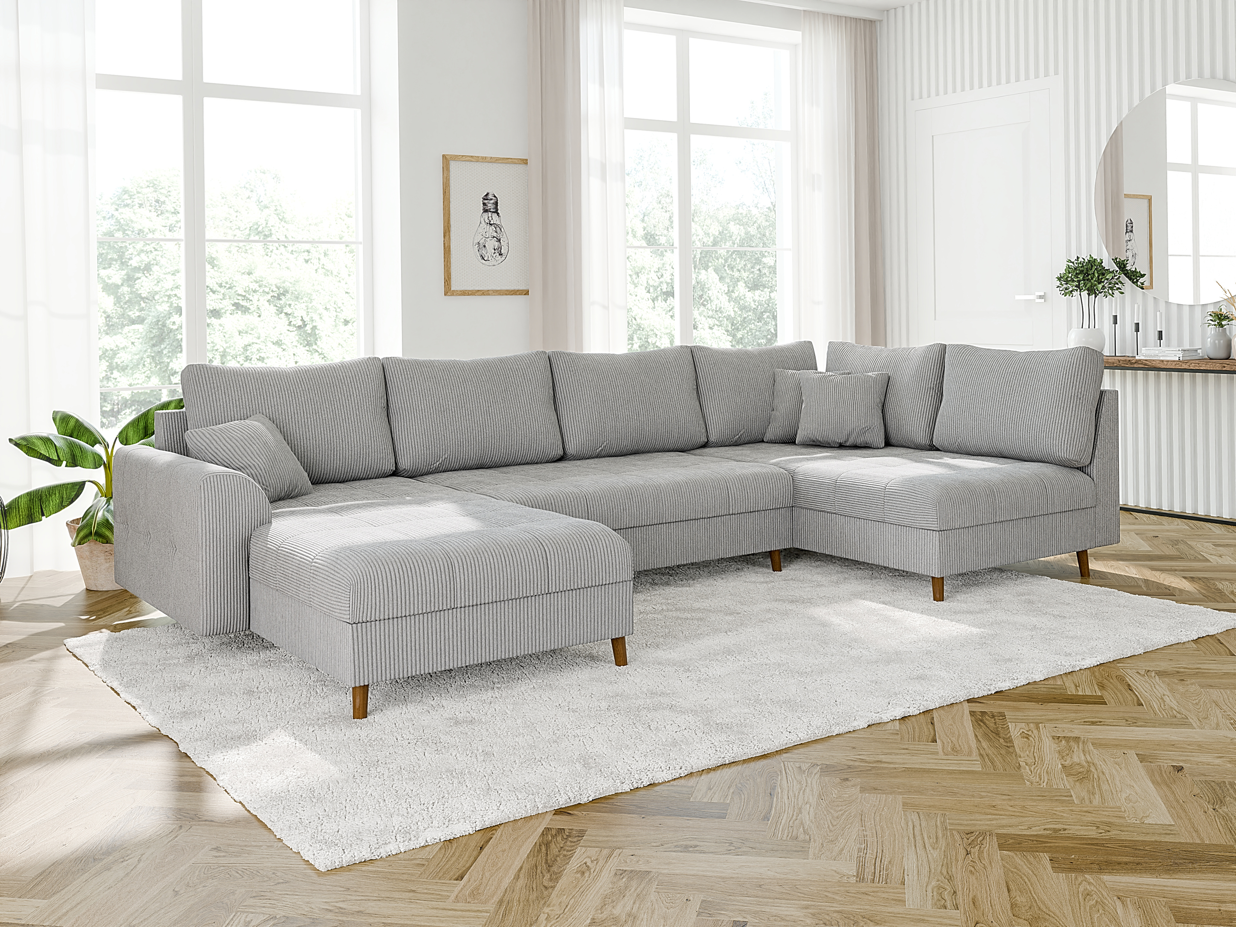 Corner sofa Elbmori 101 (Lincoln 86)