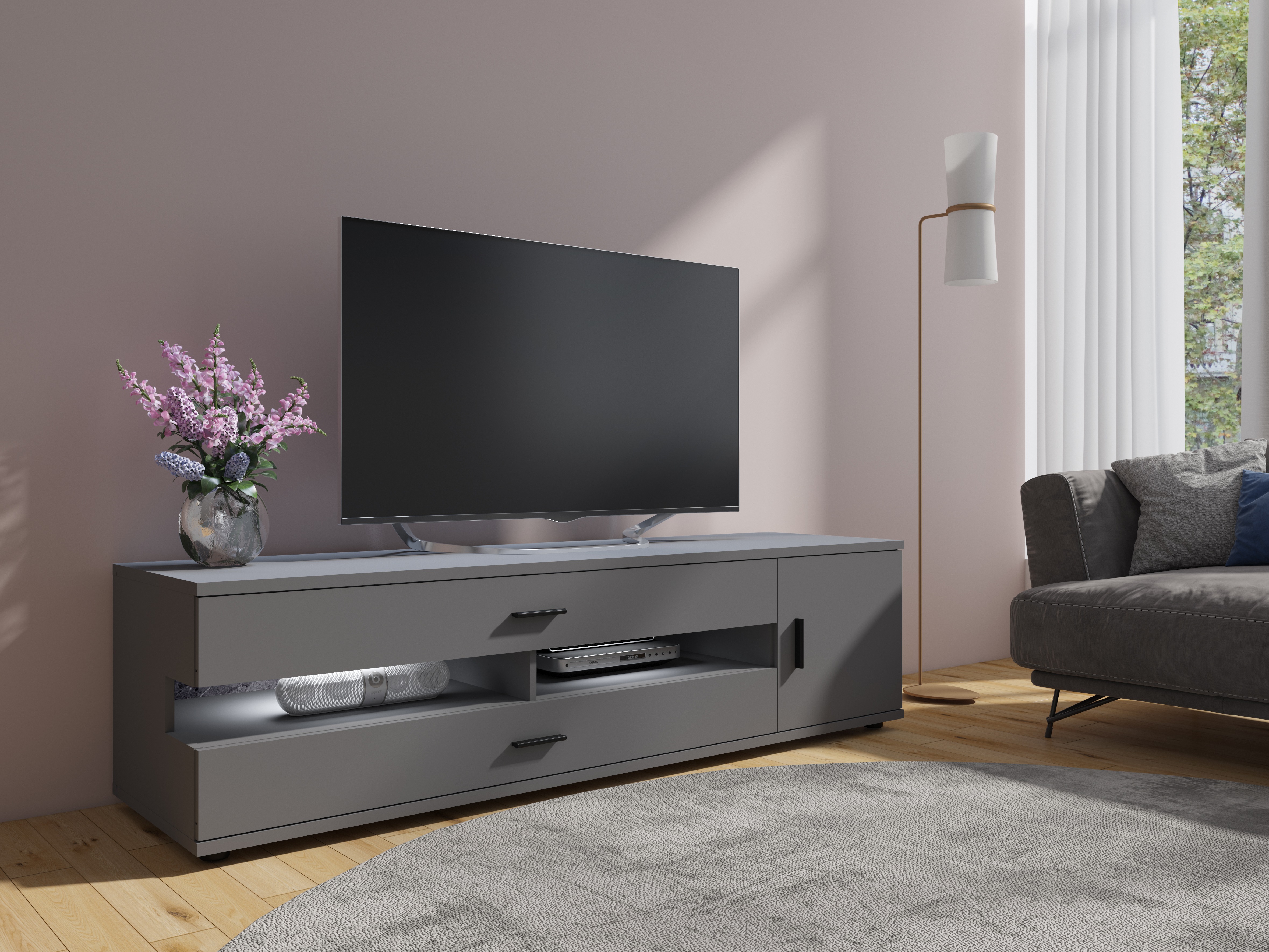 TV stand Ontario 171 (Graphite)