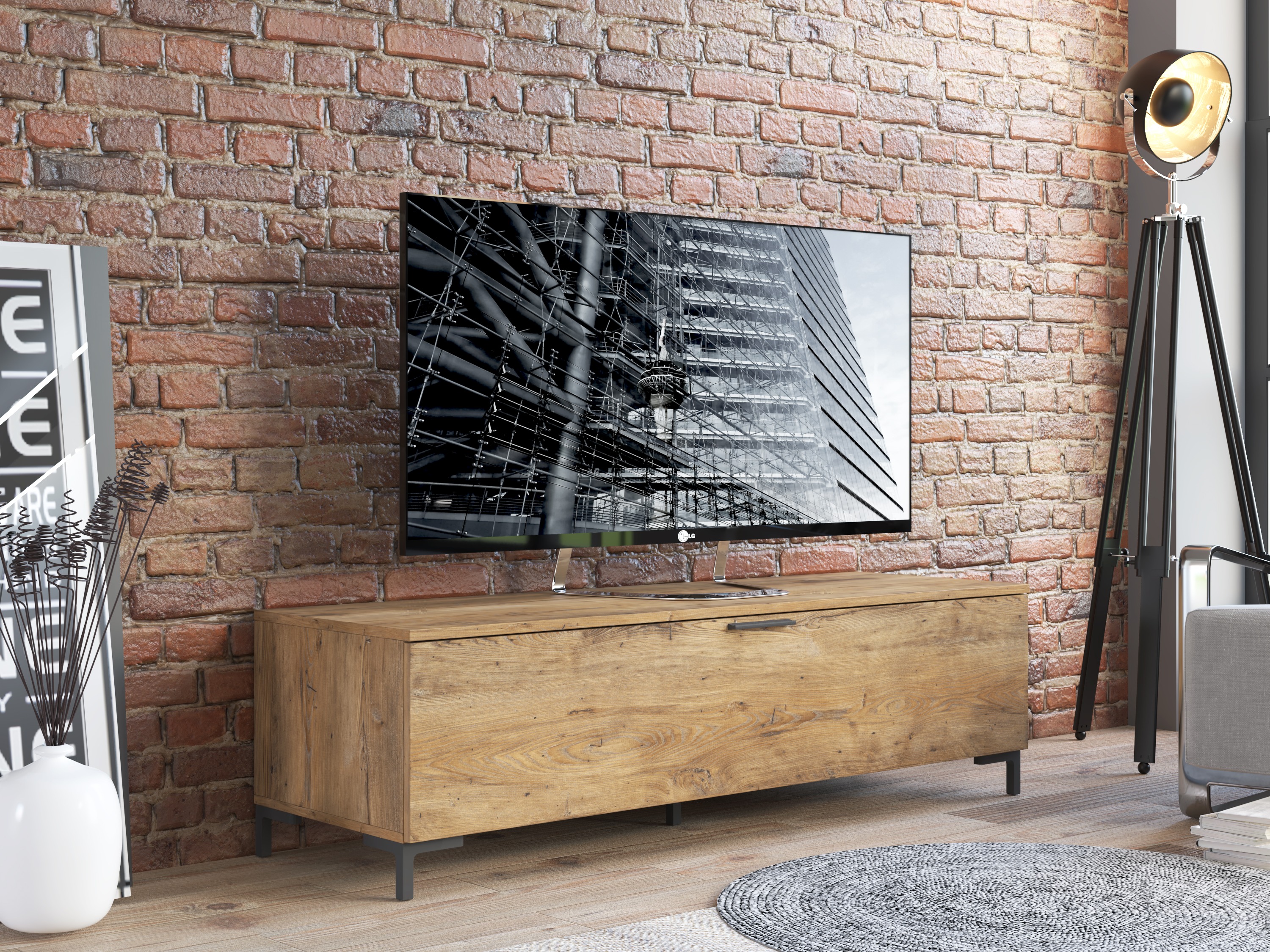 TV stand Salnola 103 (Chestnut)