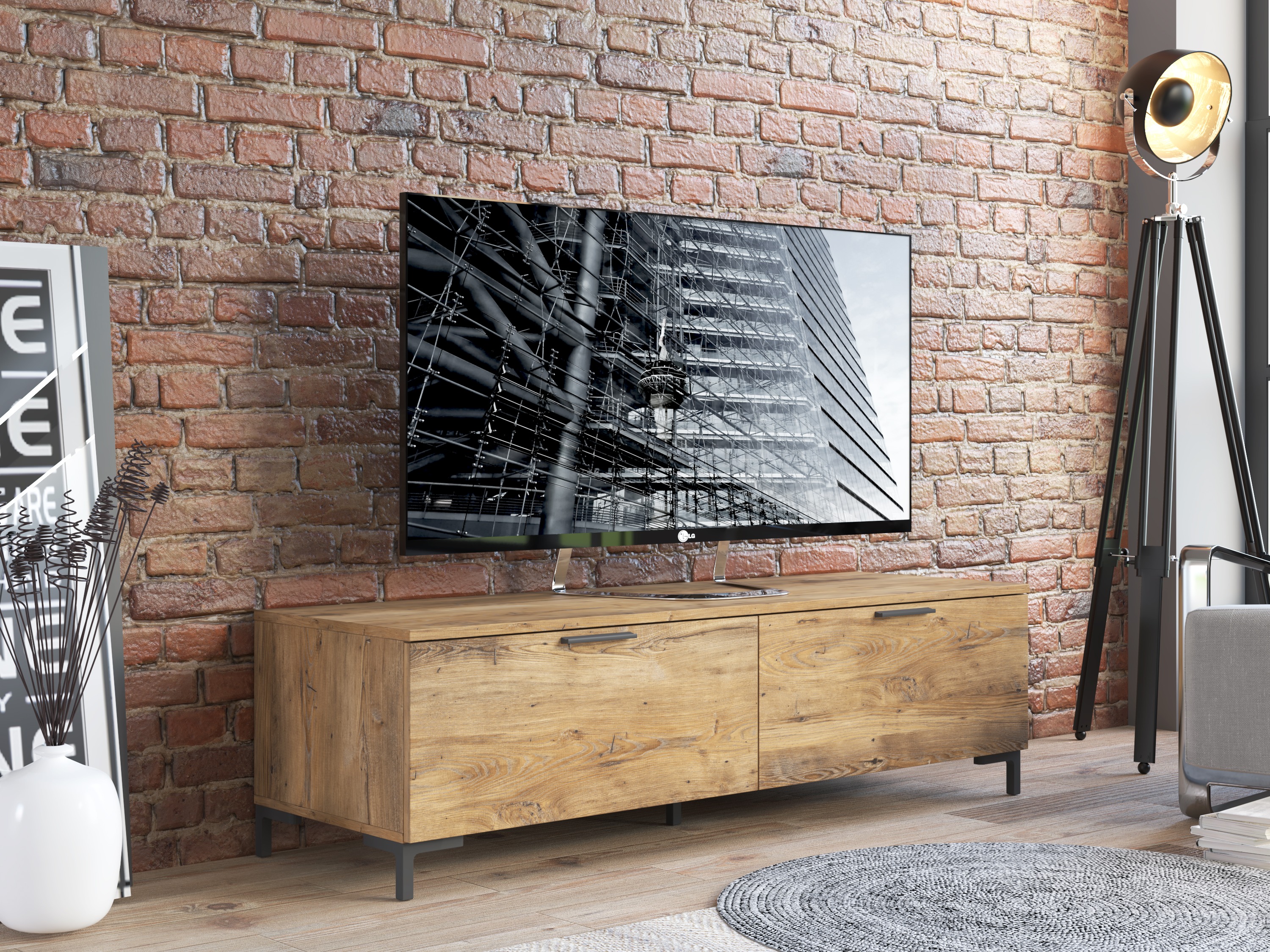 TV stand Salnola 104 (Chestnut)