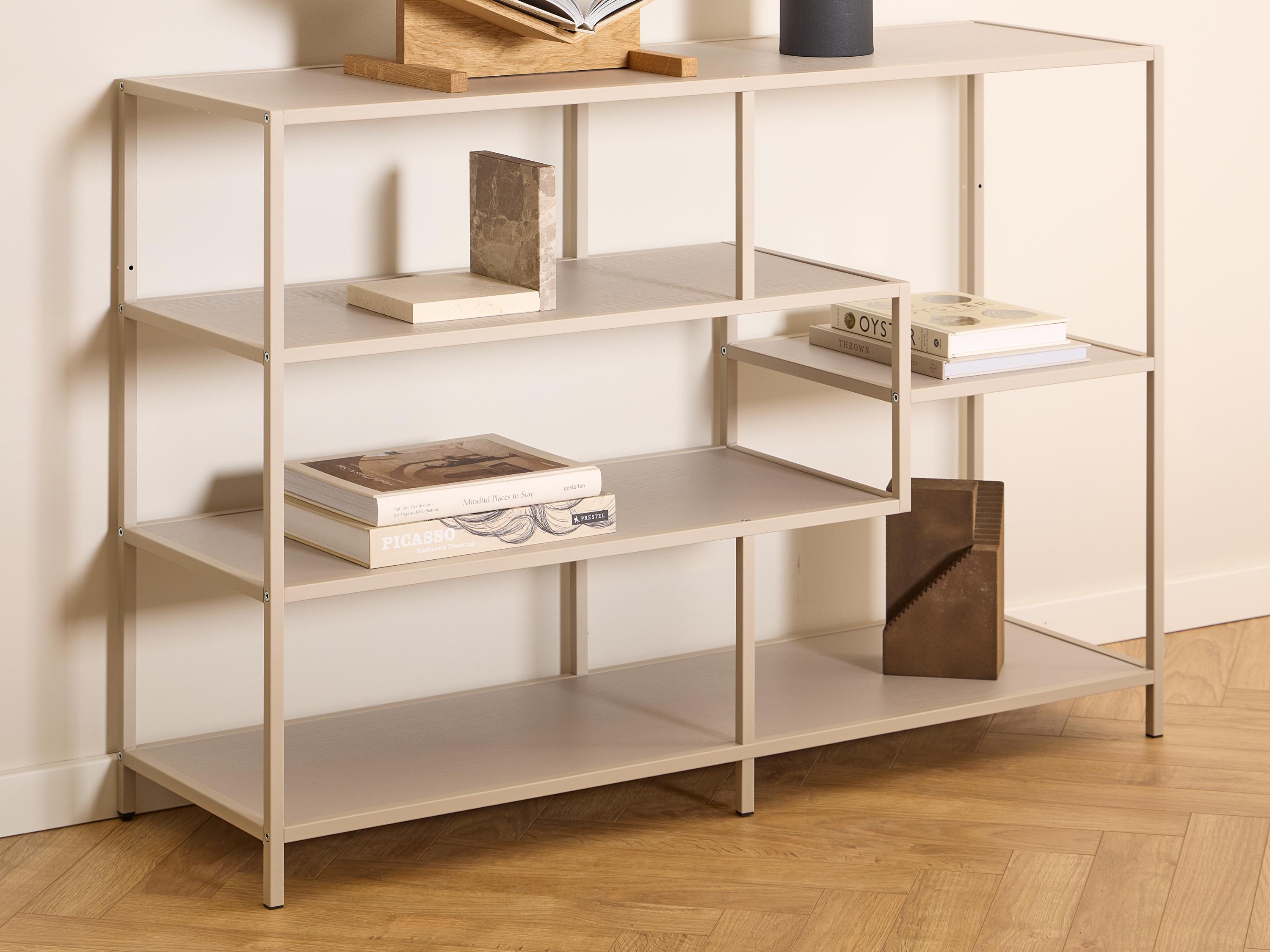 Bookcase Norsica Sevferi 102 (Grey)