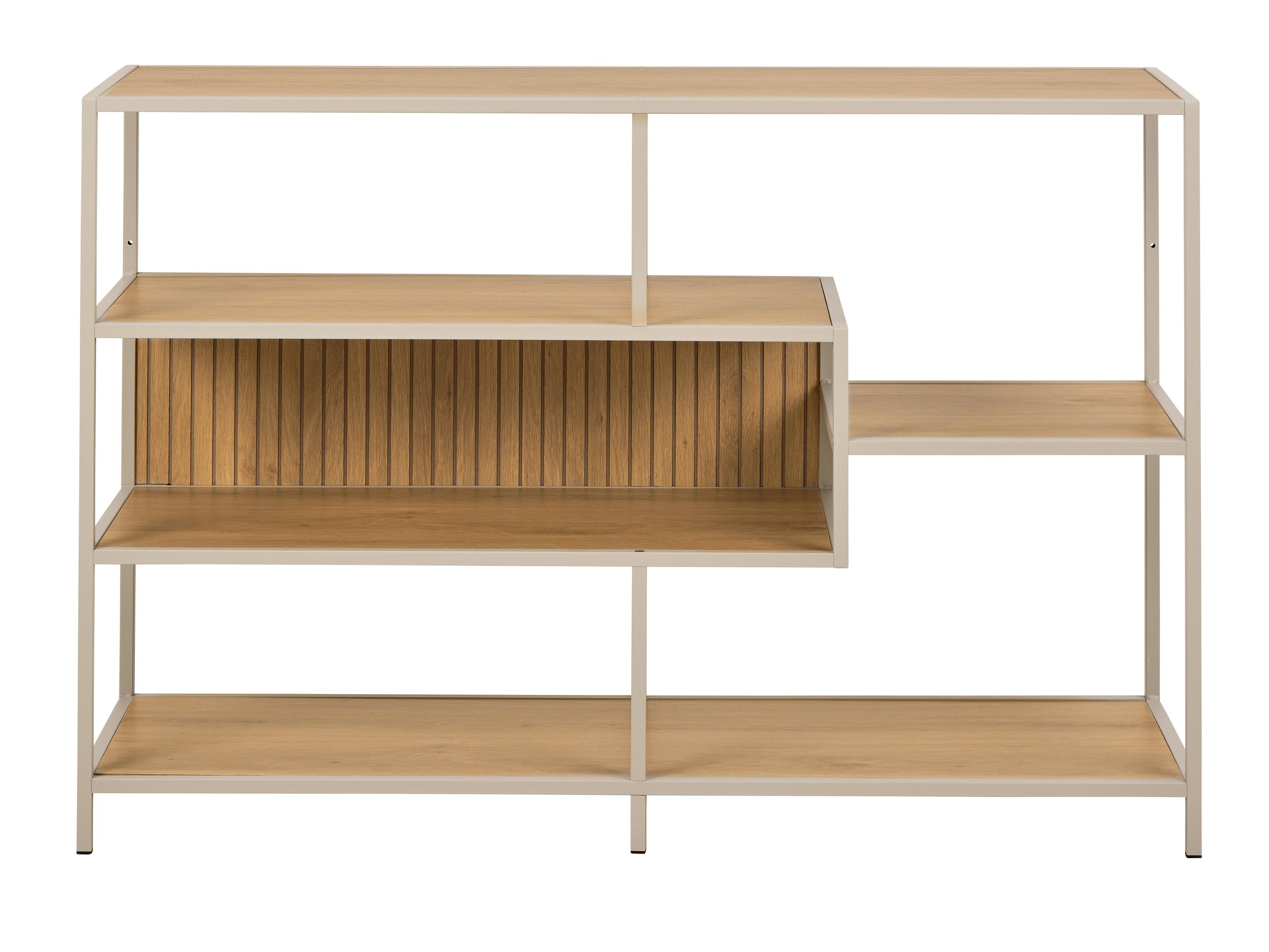 Bookcase Norsica Sevferi 191 (Oak + Grey)