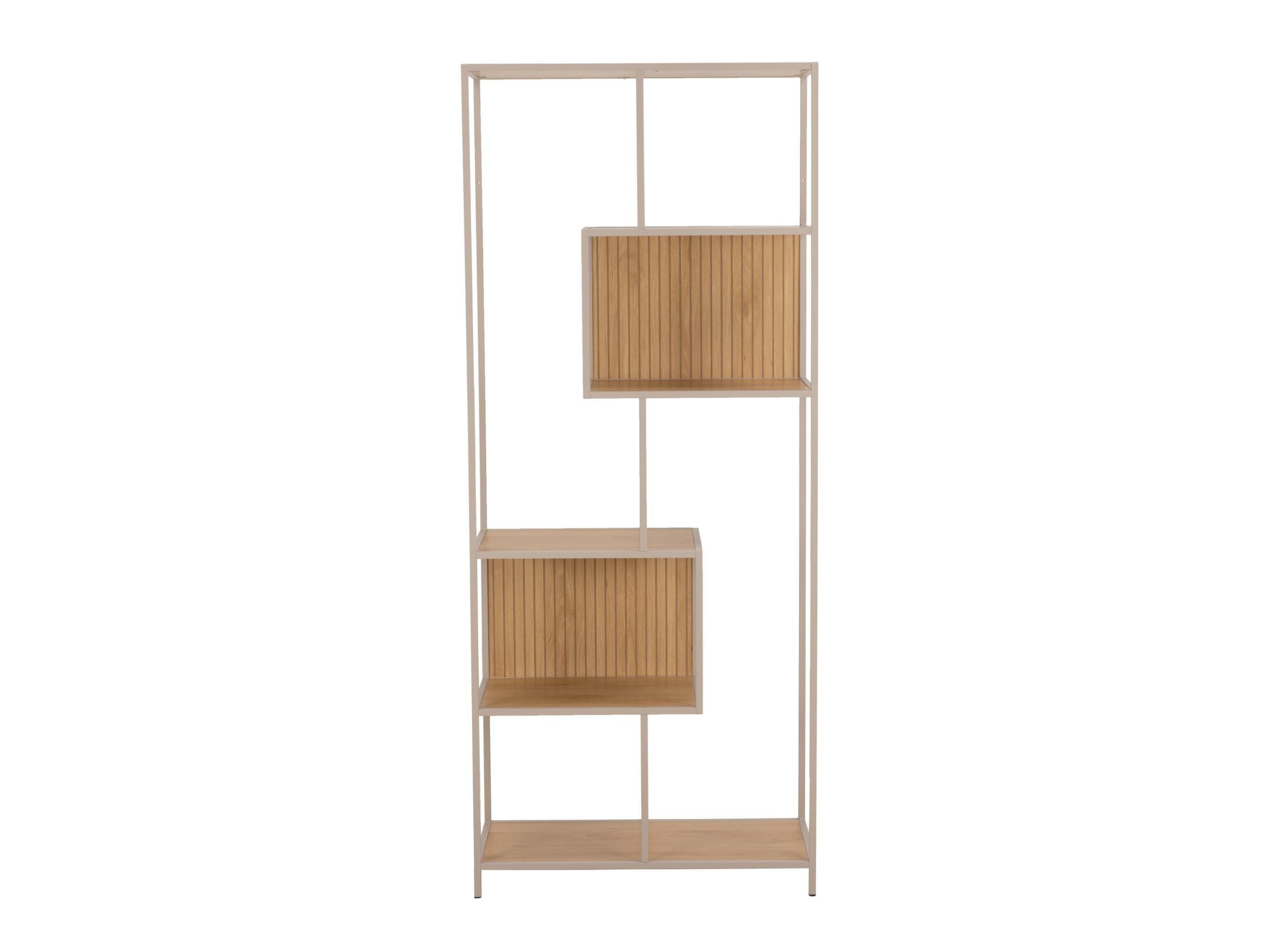 Bookcase Norsica Sevferi 192 (Oak + Grey)