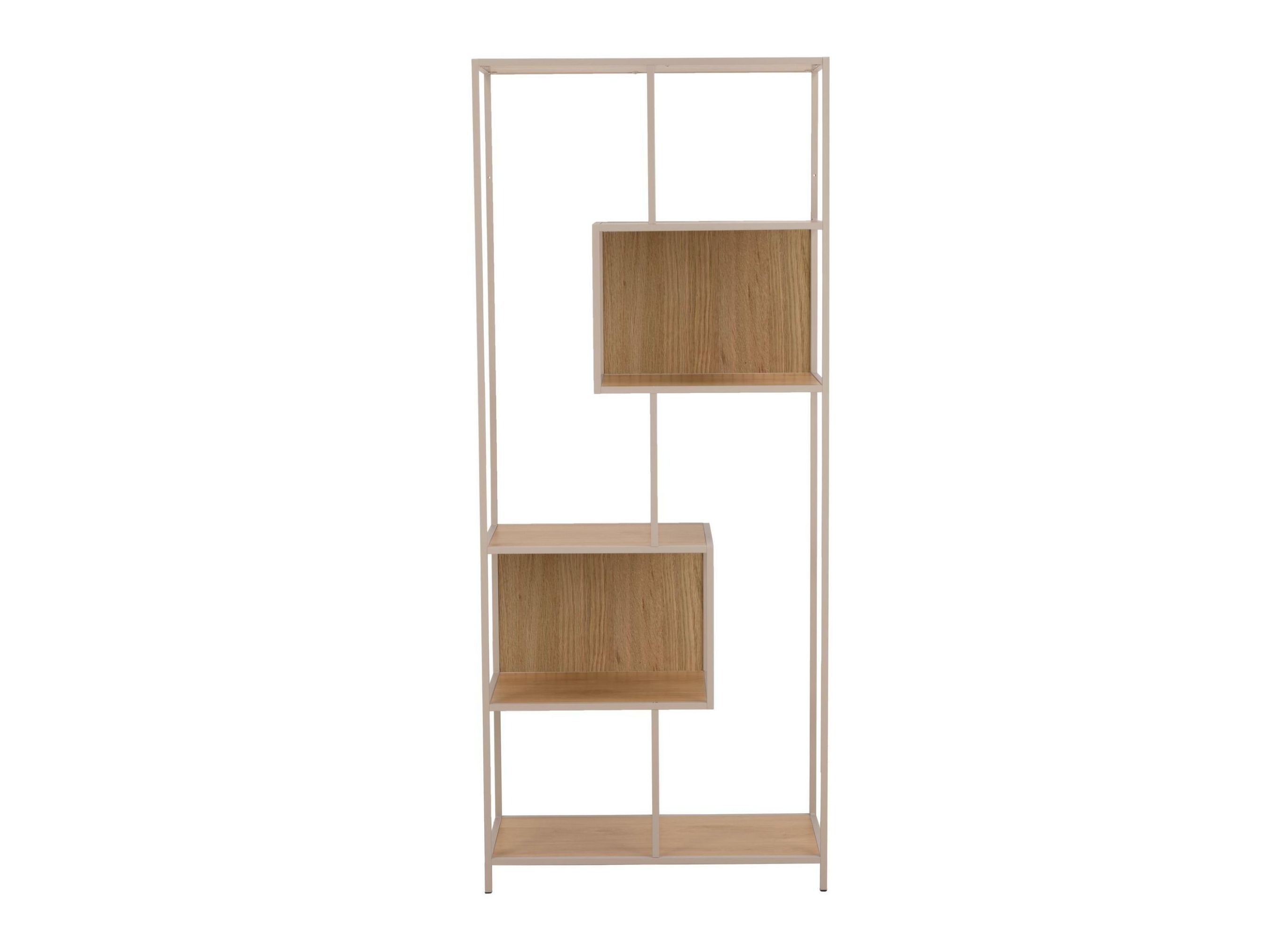 Bookcase Norsica Sevferi 192 (Oak + Grey)