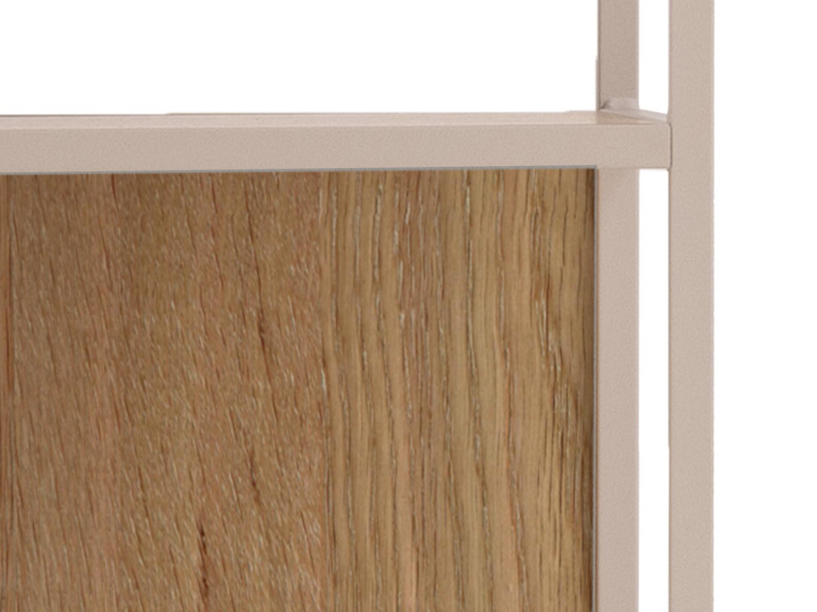 Bookcase Norsica Sevferi 192 (Oak + Grey)
