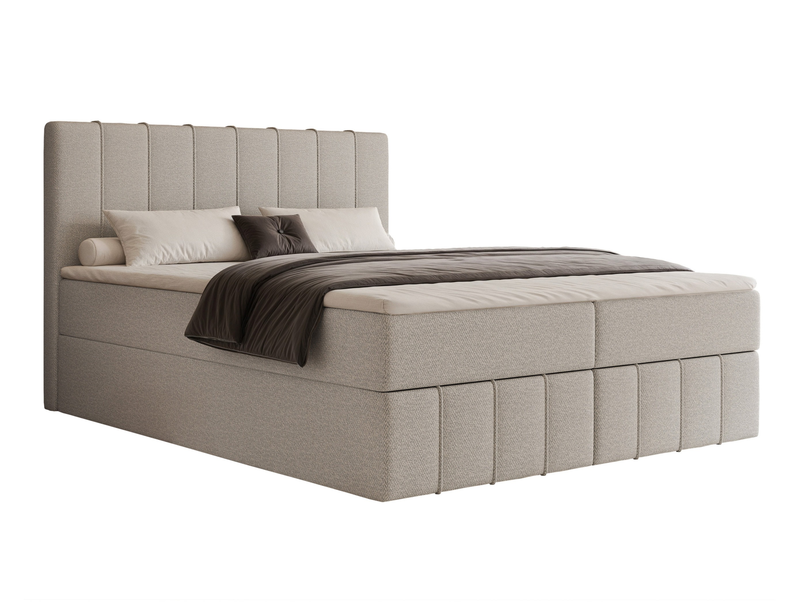 Continental bed Martinez 125 (Lumi 11)