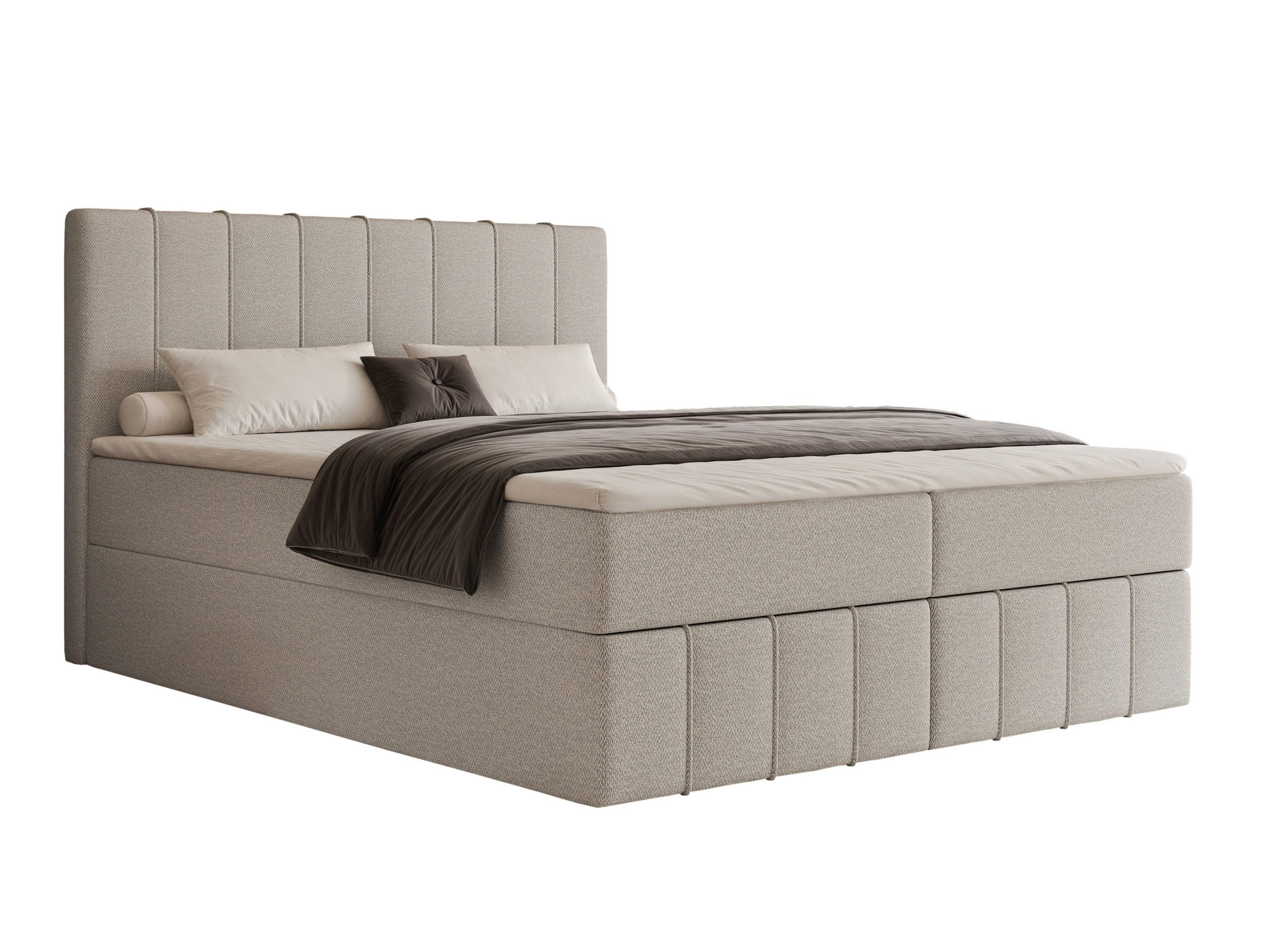 Continental bed Martinez 125 (Lumi 11)