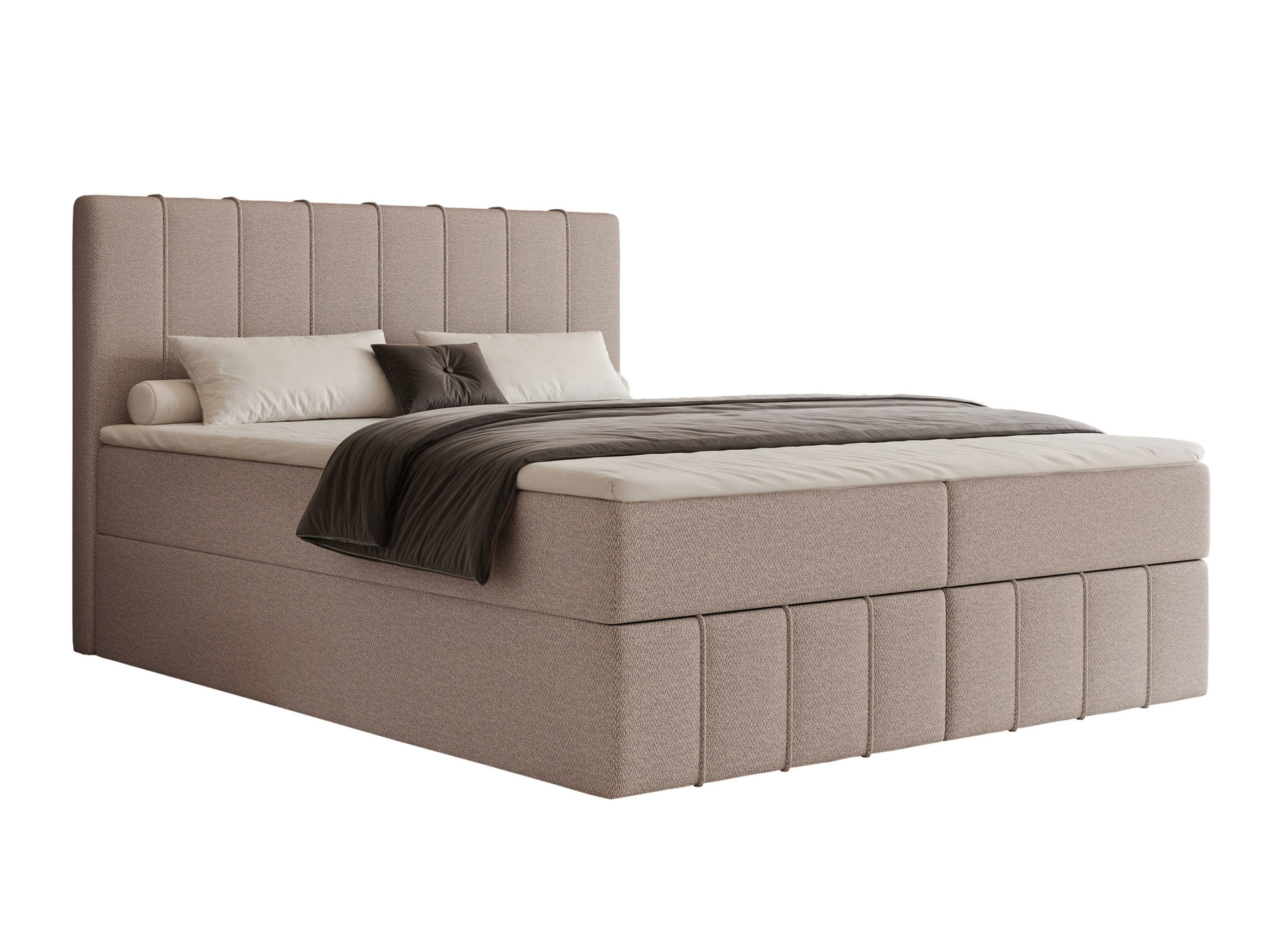 Continental bed Martinez 125 (Lumi 19)