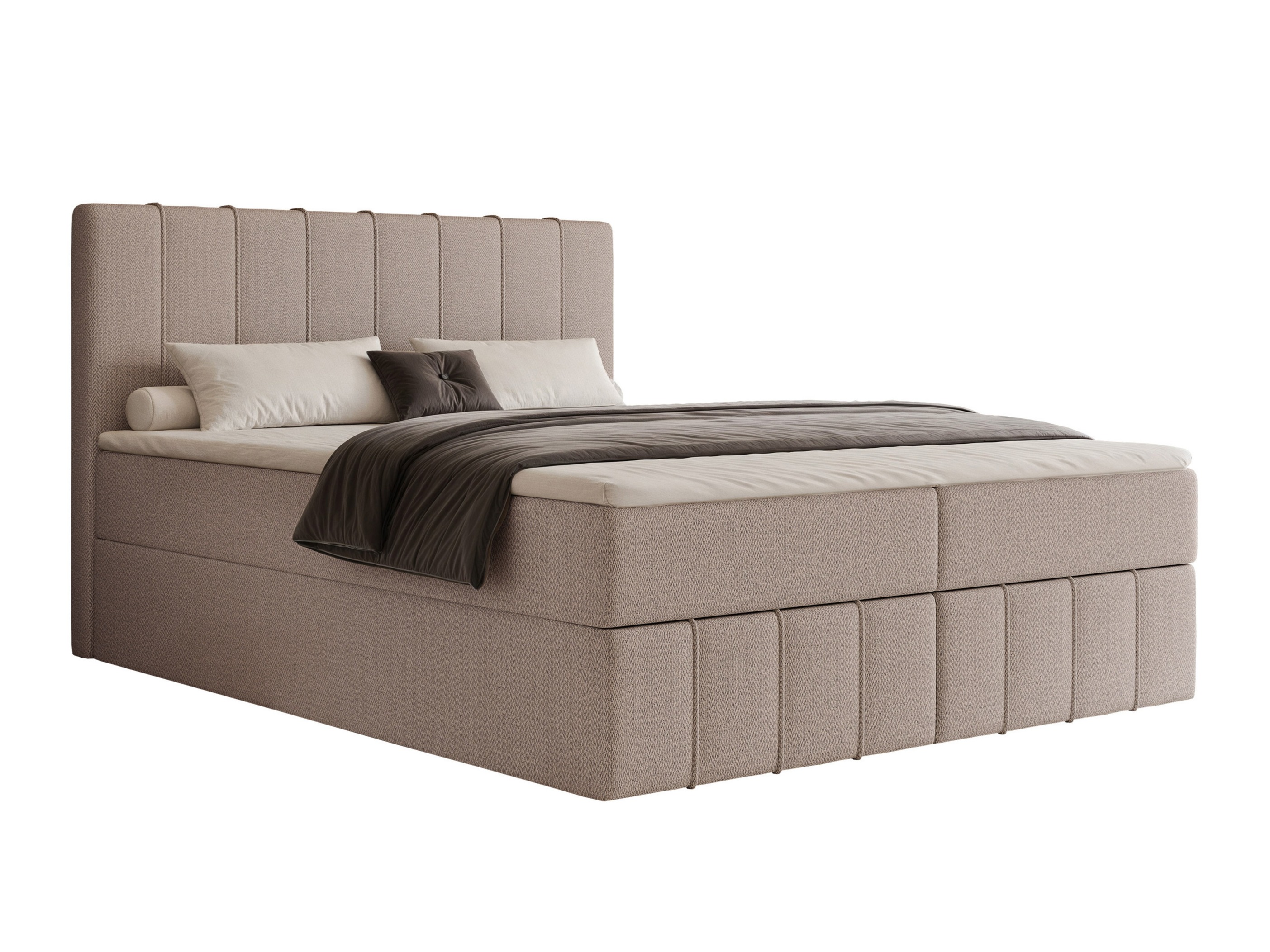 Continental bed Martinez 125 (Lumi 19)