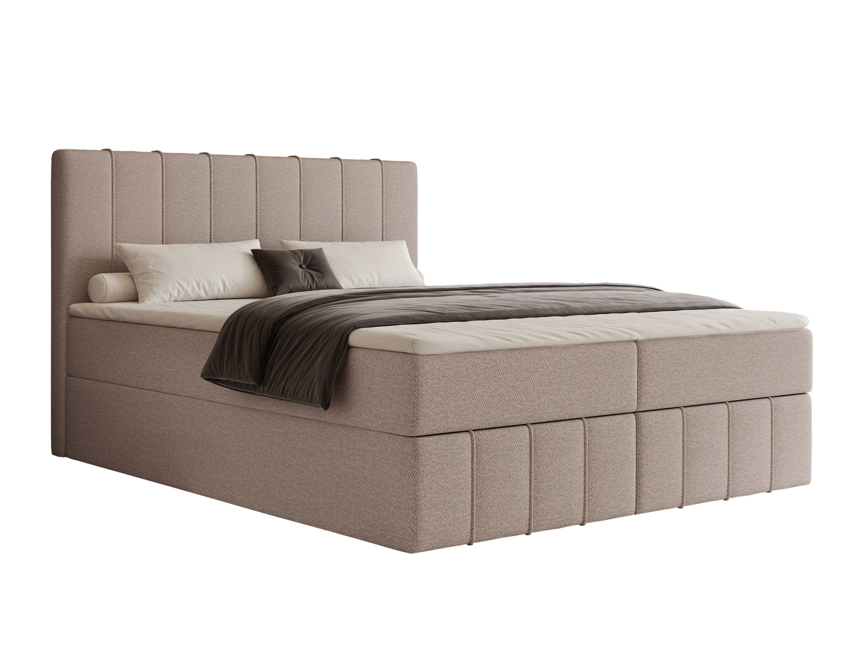Continental bed Martinez 125 (Lumi 19)