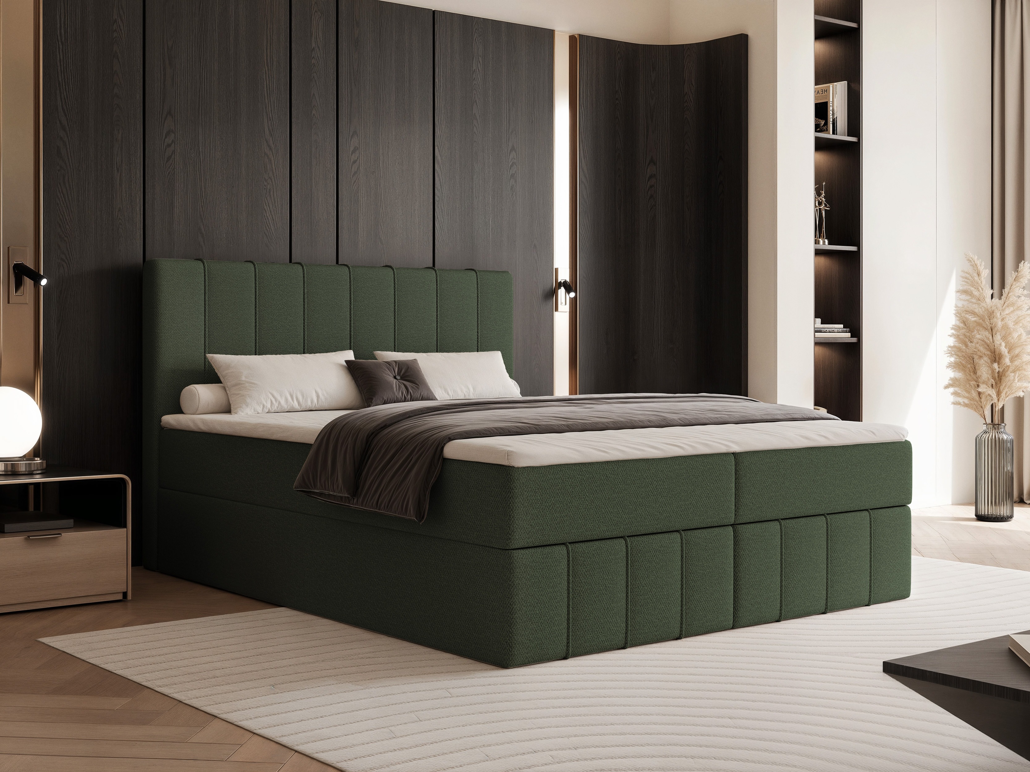 Continental bed Martinez 125 (Lumi 35)