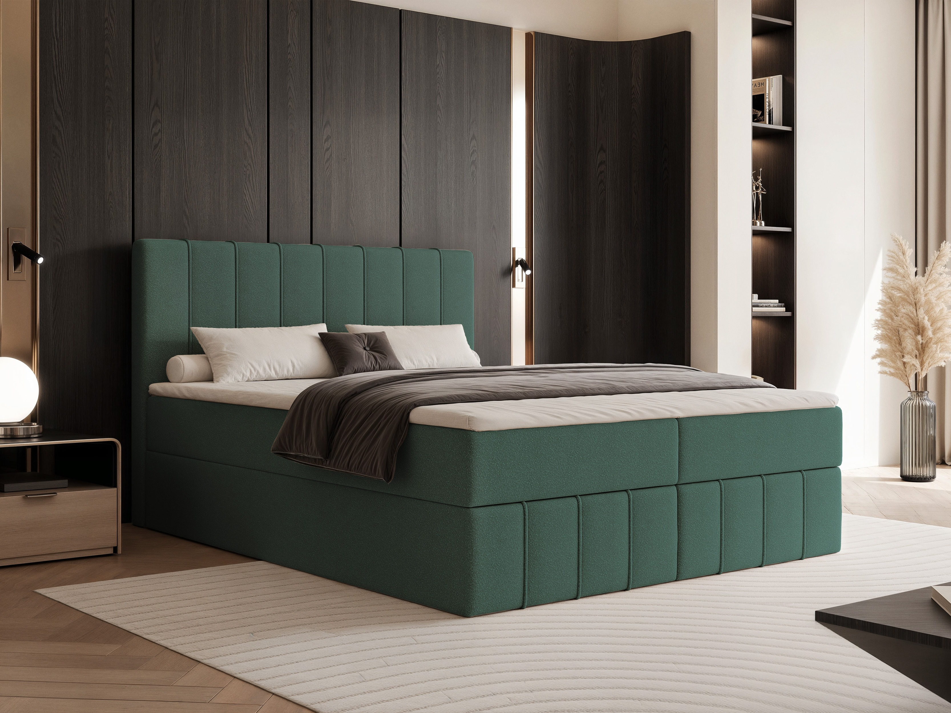 Continental bed Martinez 125 (Melody 07)
