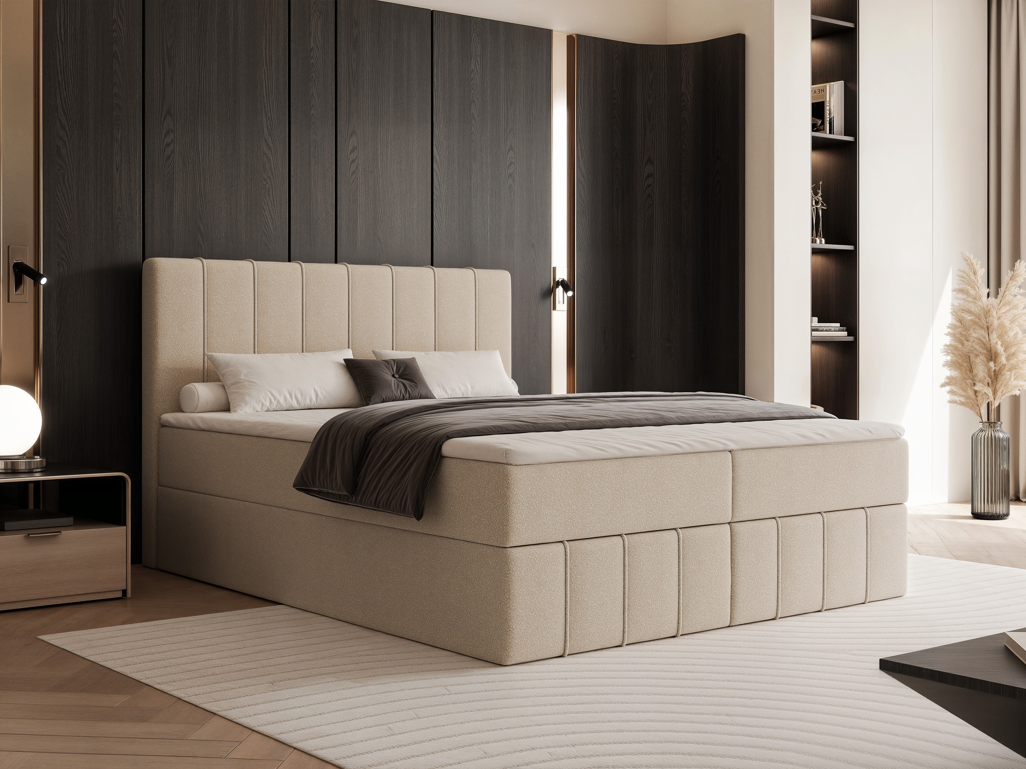 Continental bed Martinez 125 (Melody 13)