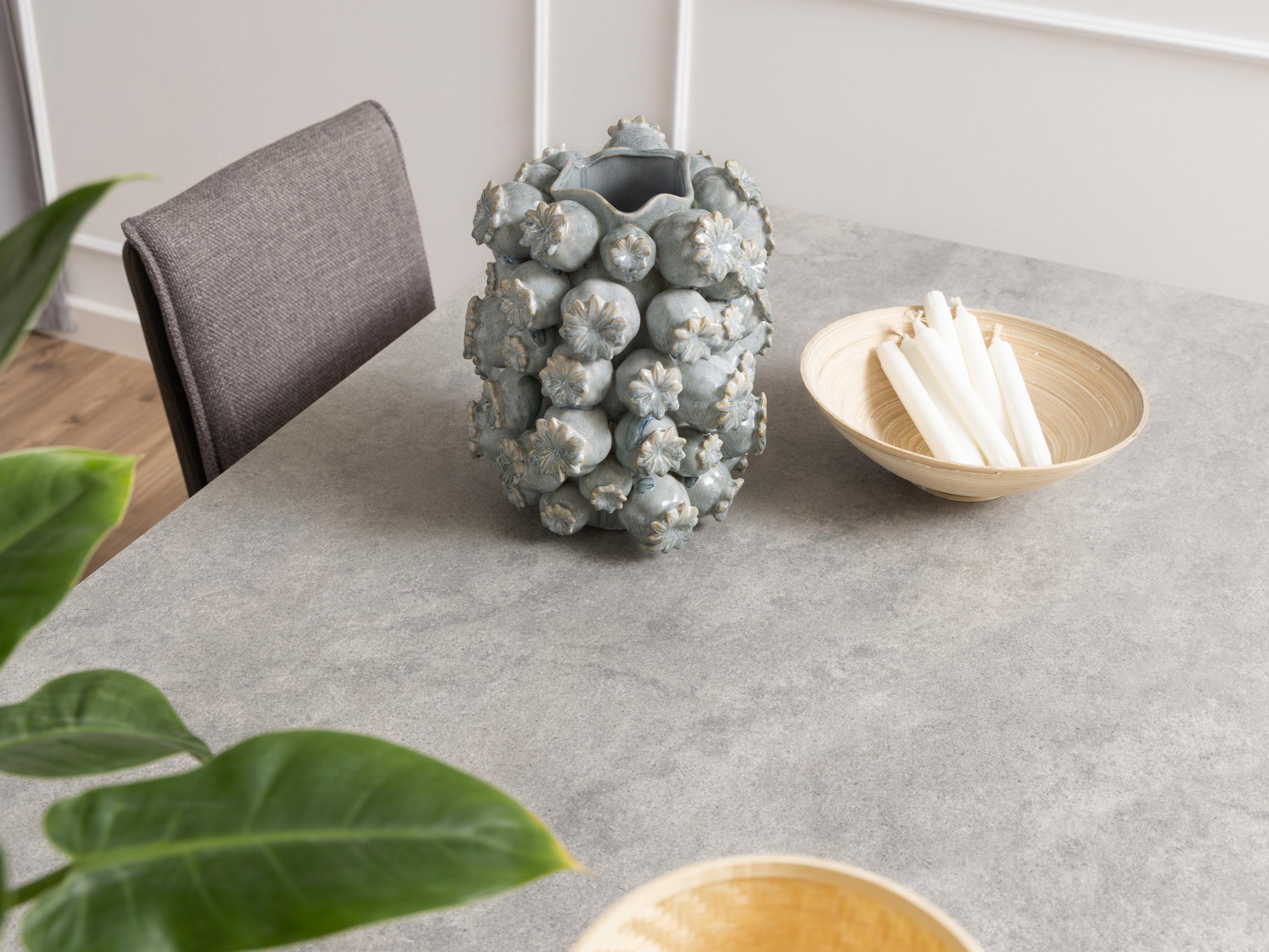 Table Norsica 394 (Light grey + Black)