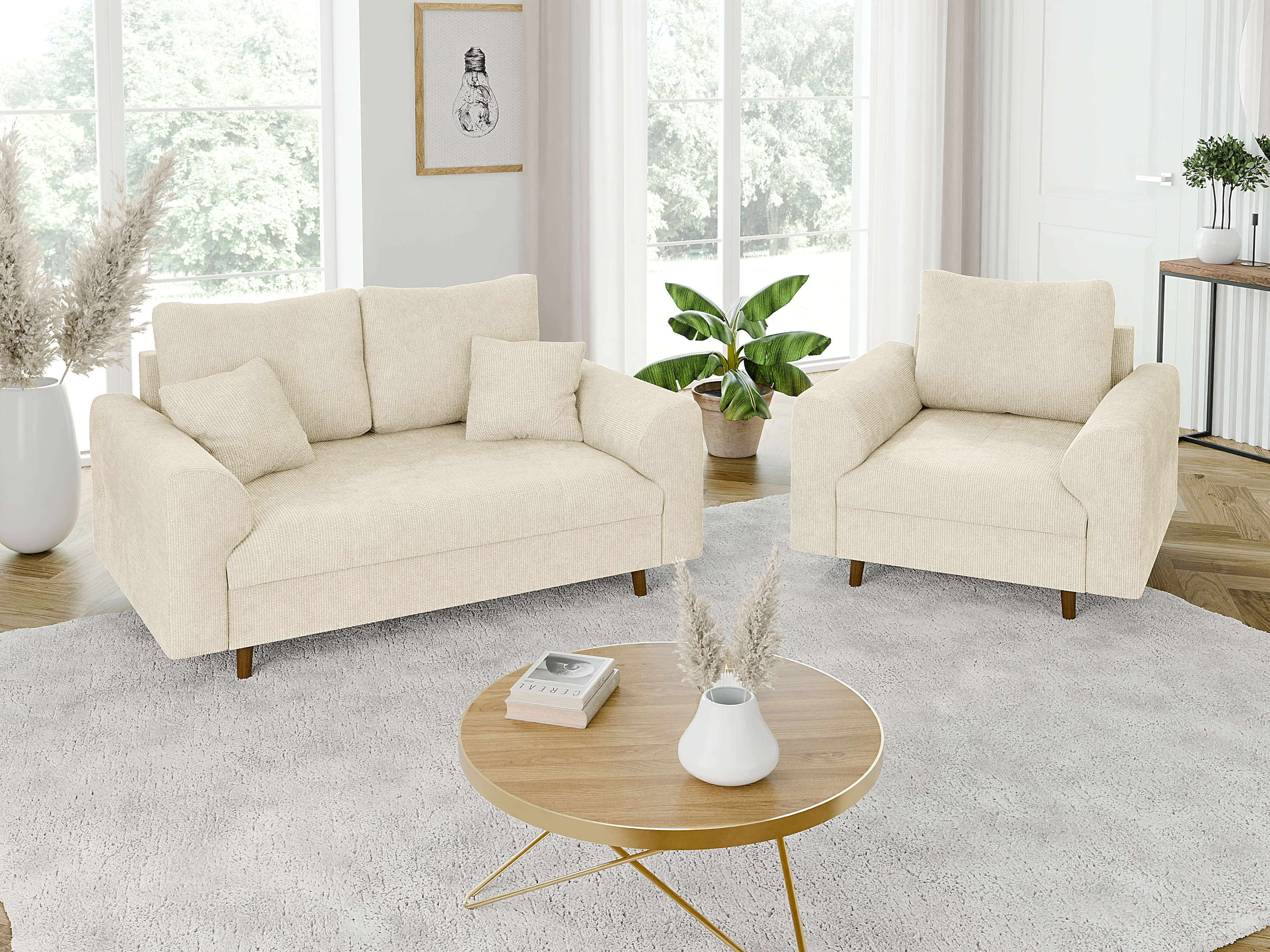 Upholstered furniture set Elbmori 106 (Flow 05)
