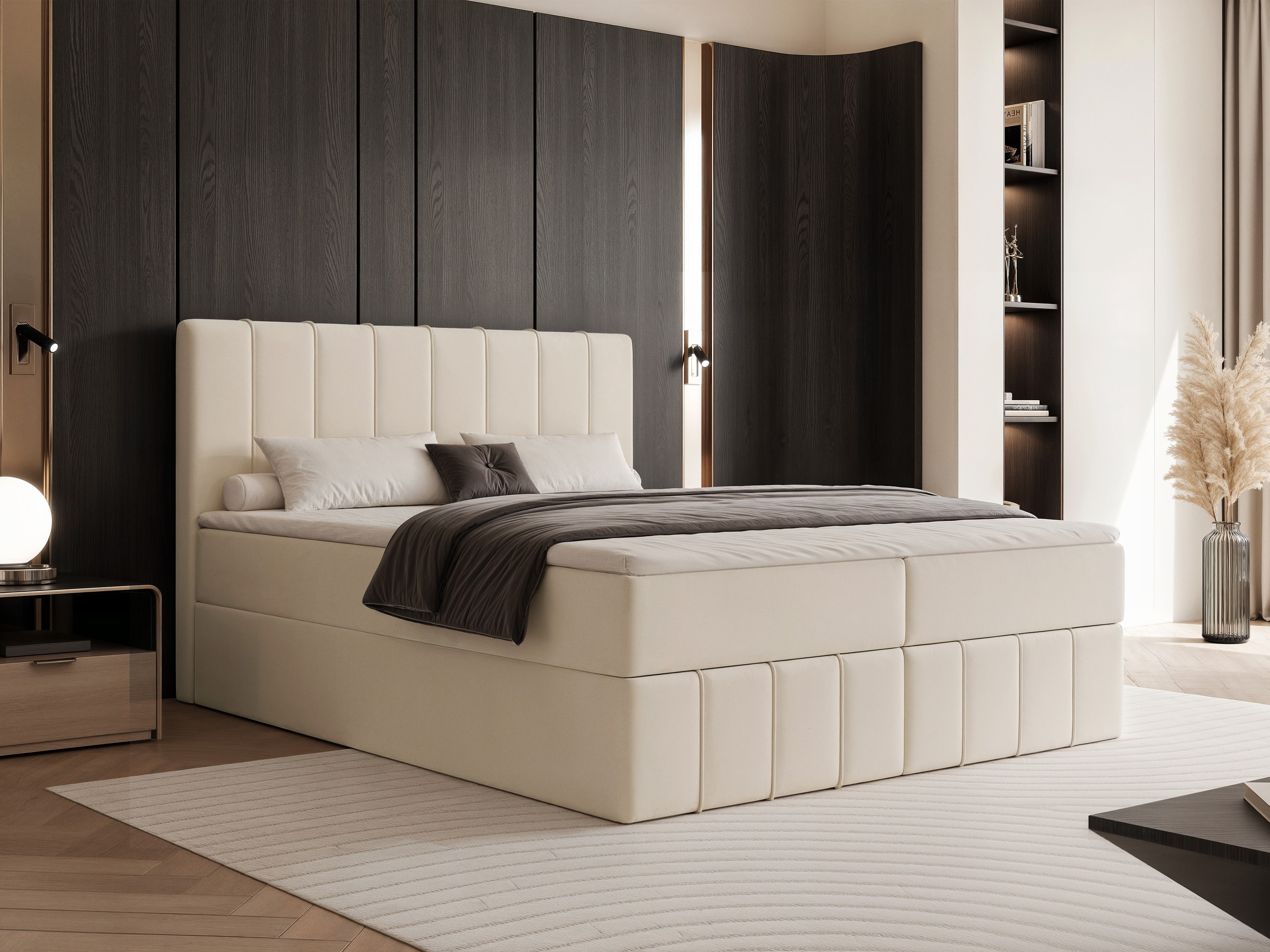 Continental bed Martinez 125 (Piano 02)