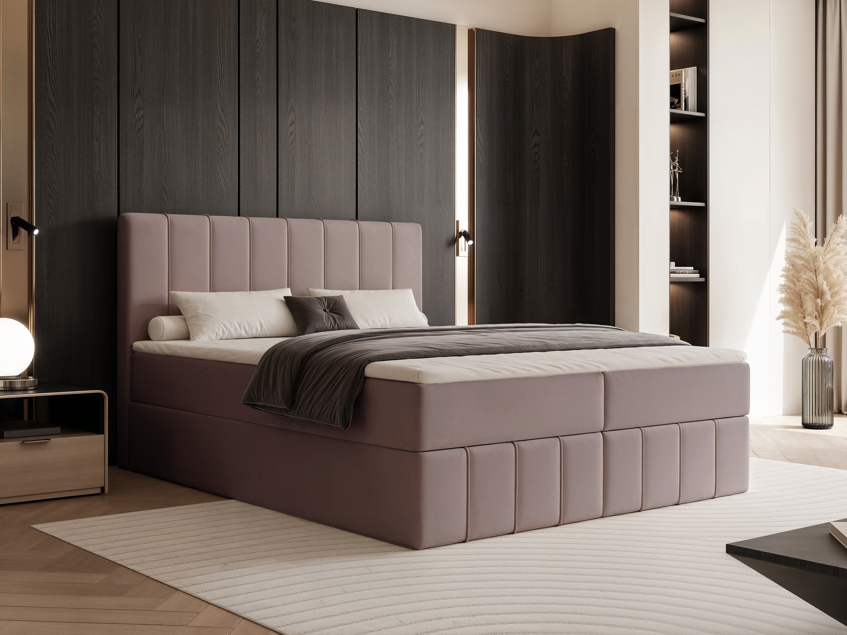 Continental bed Martinez 125 (Piano 18)