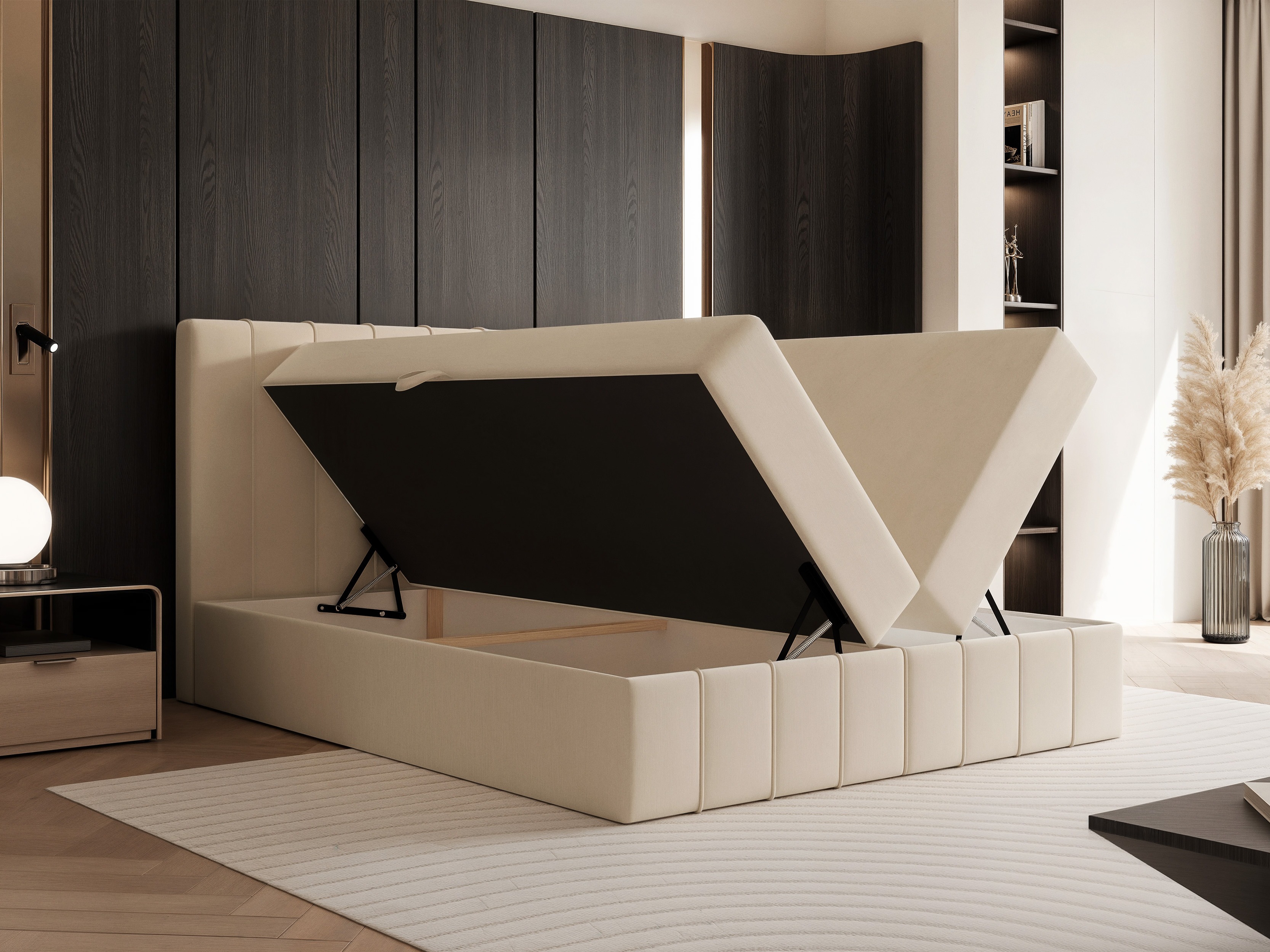Continental bed Martinez 125 (Piano 18)