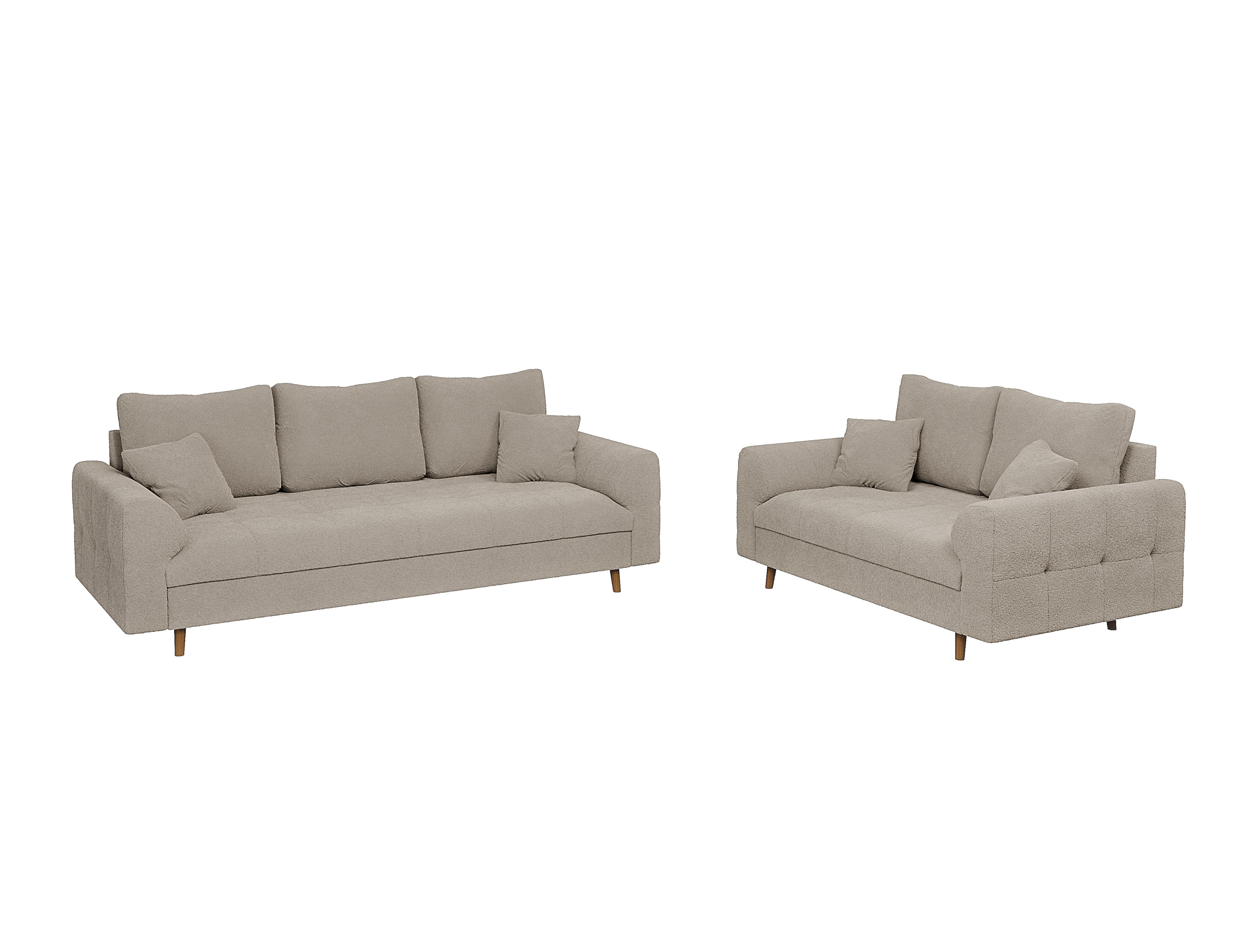Upholstered furniture set Elbmori 107 (Coral 65)