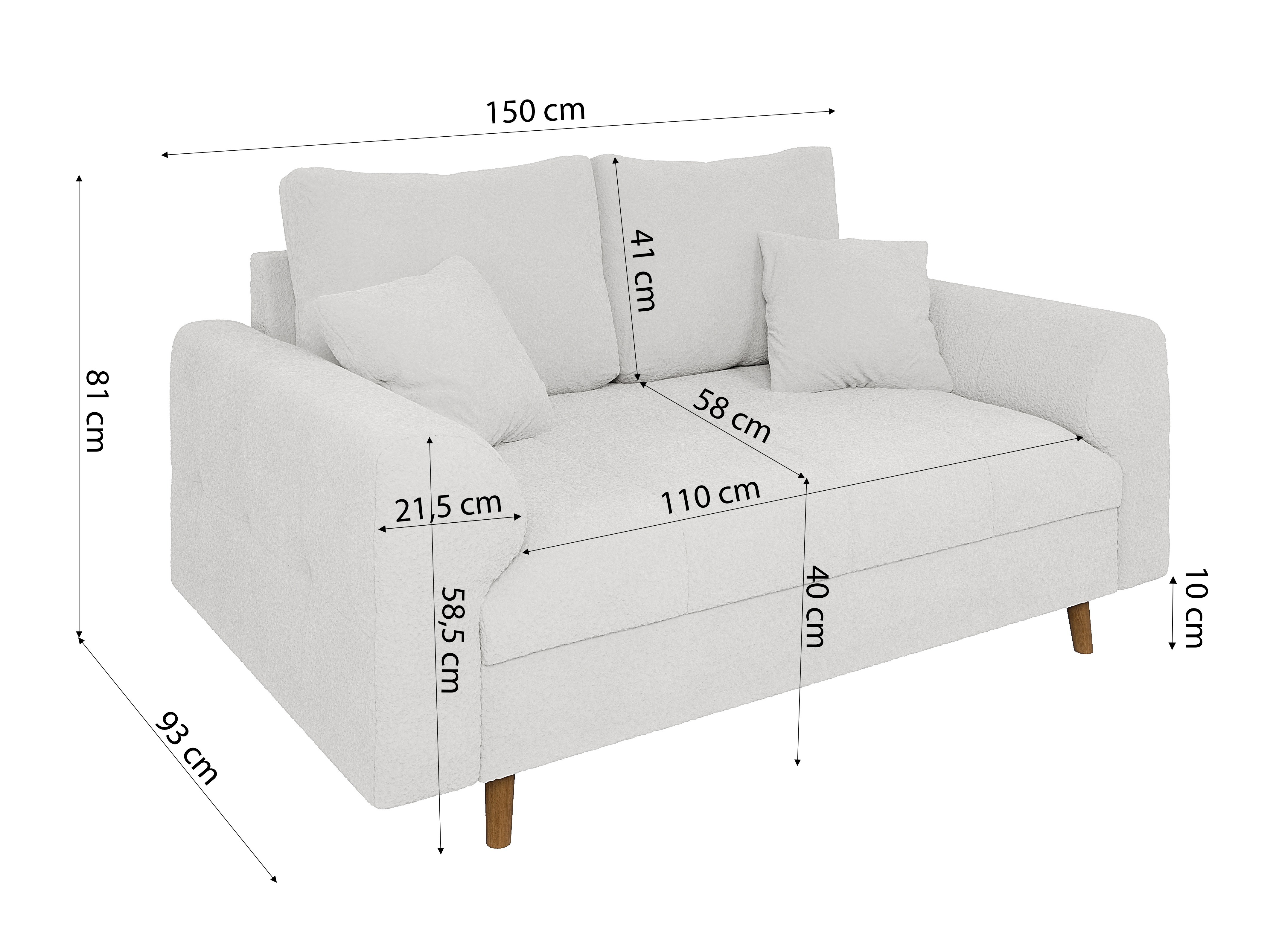 Upholstered furniture set Elbmori 107 (Coral 70)