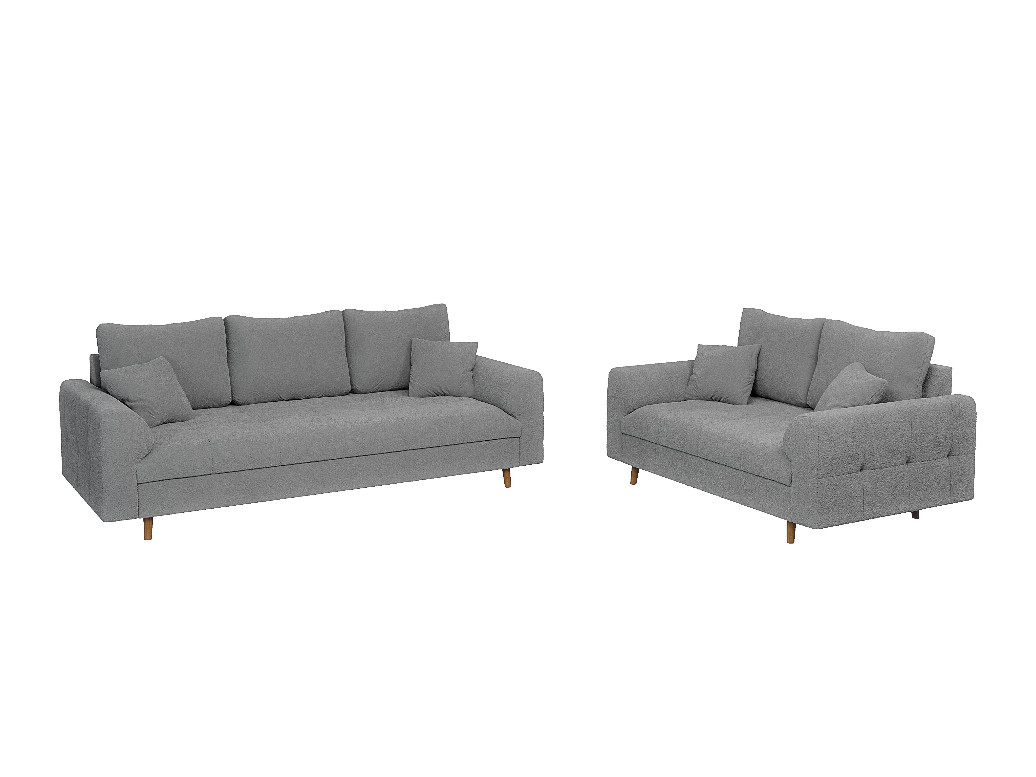 Upholstered furniture set Elbmori 107 (Coral 75)