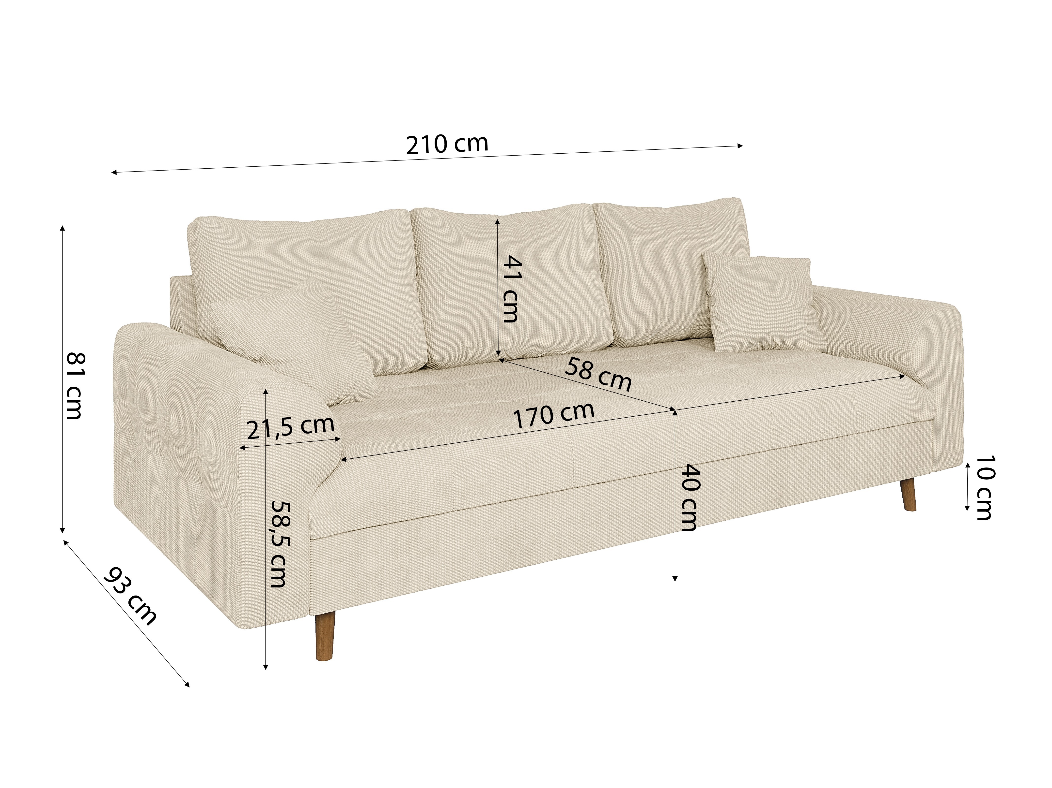 Upholstered furniture set Elbmori 107 (Flow 05)