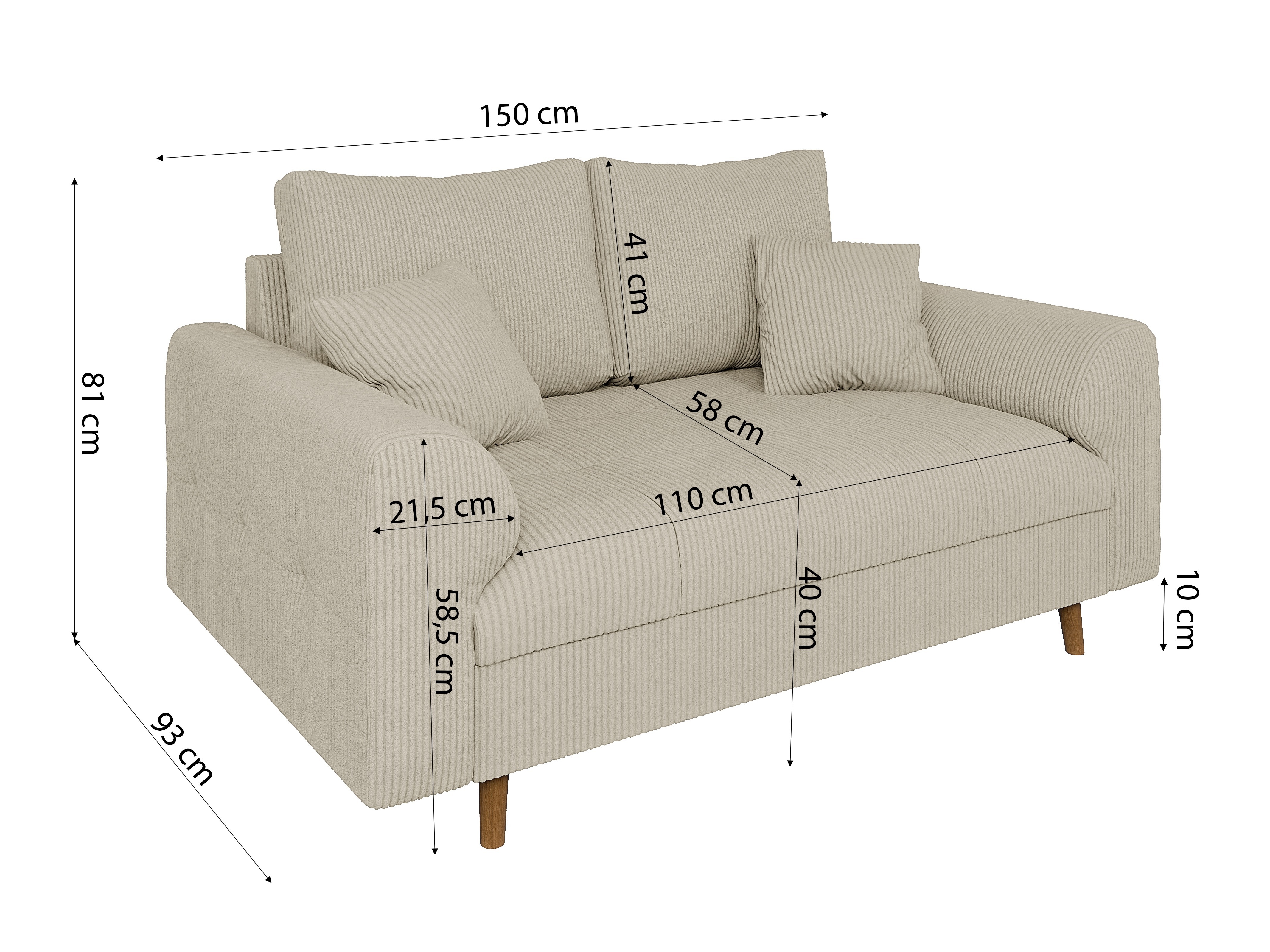 Upholstered furniture set Elbmori 107 (Lincoln 03)