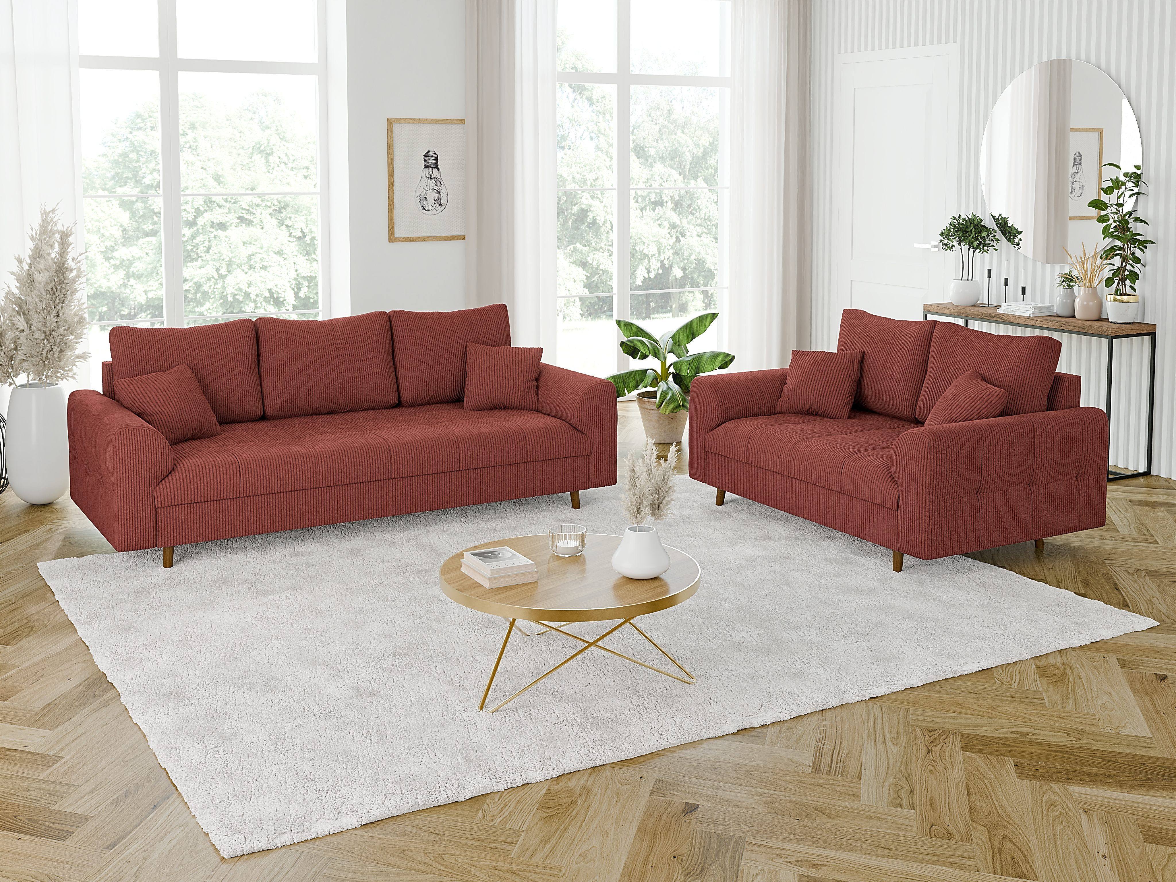 Upholstered furniture set Elbmori 107 (Lincoln 57)