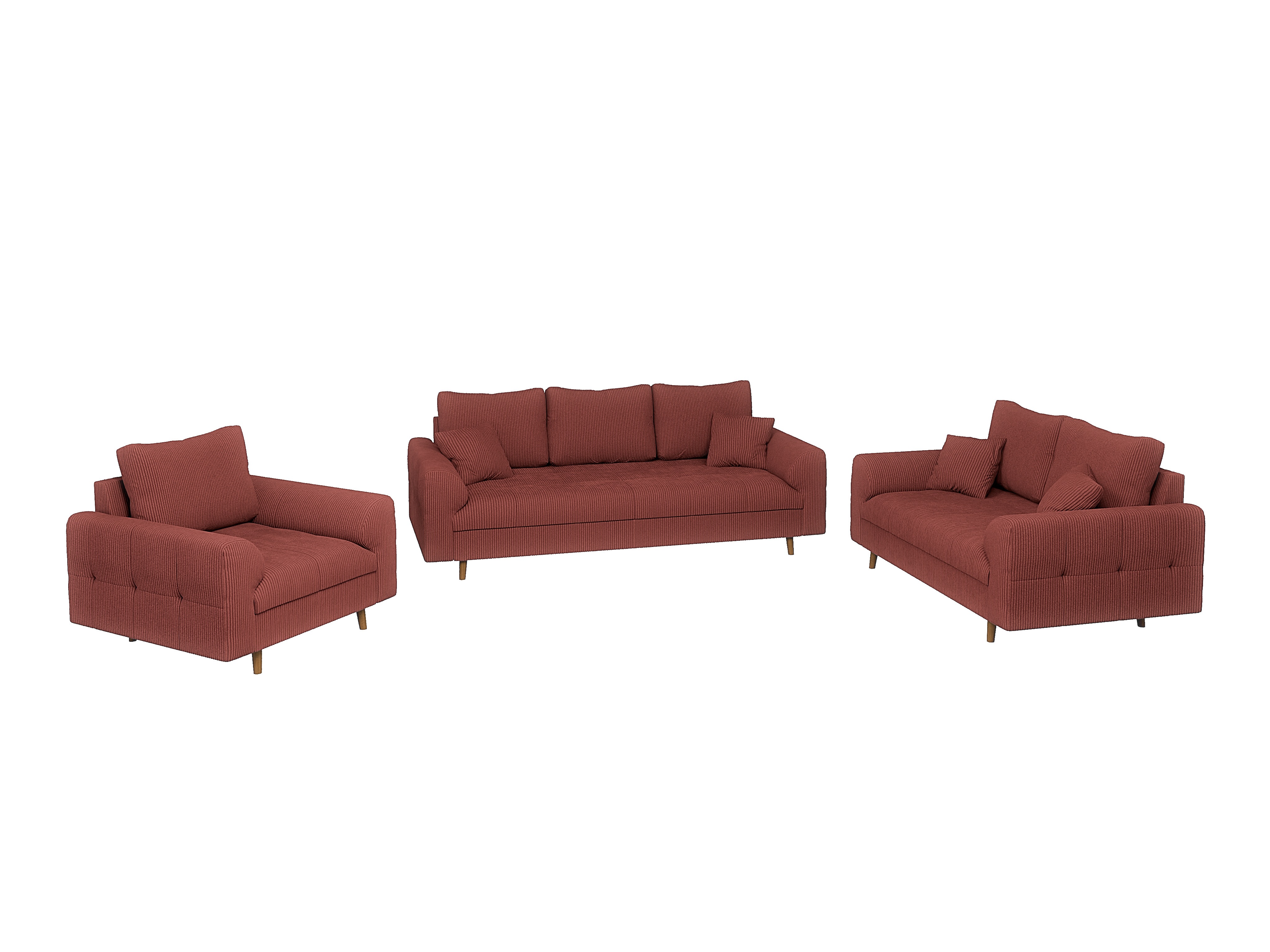Upholstered furniture set Elbmori 107 (Lincoln 57)