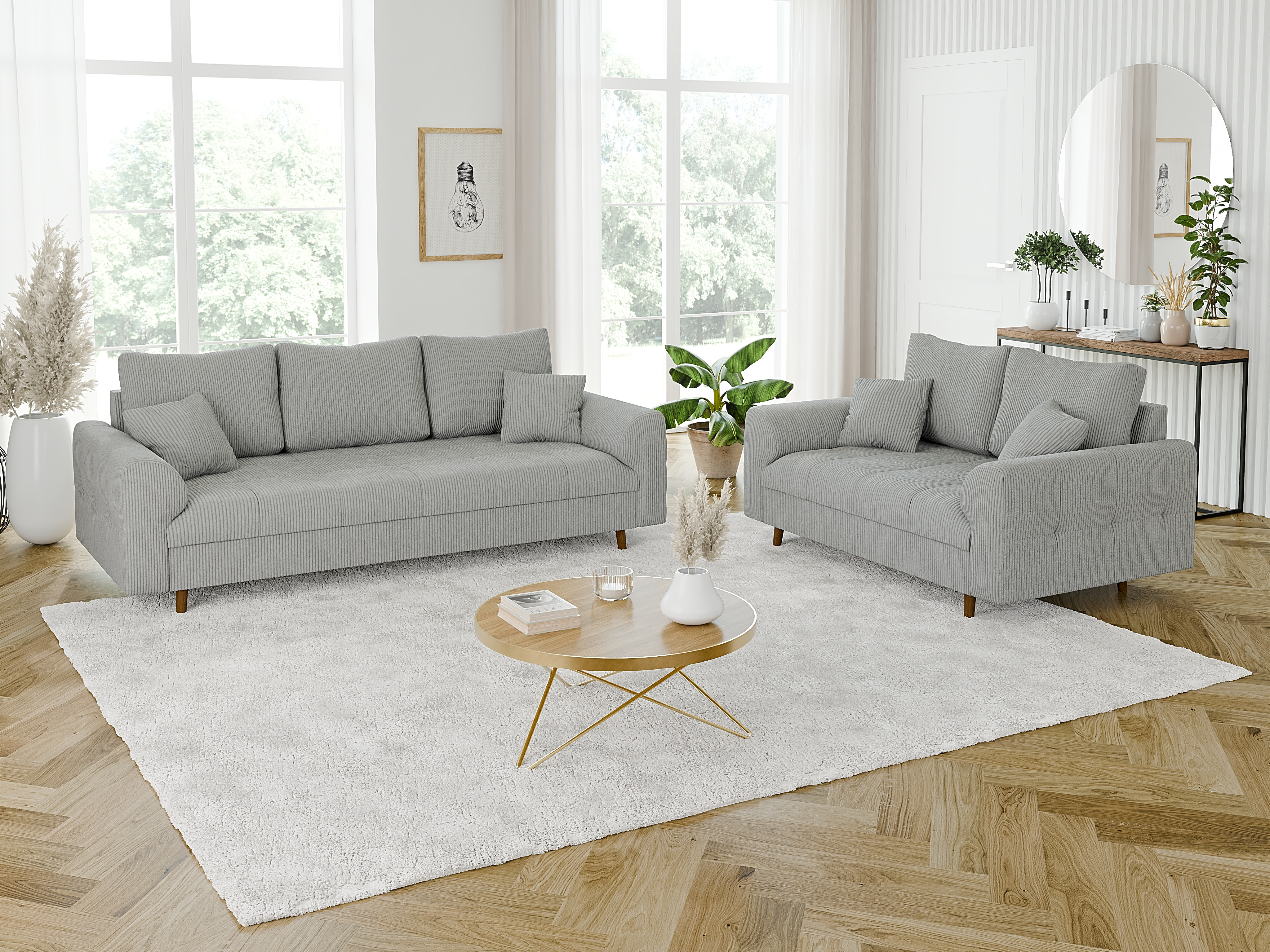 Upholstered furniture set Elbmori 107 (Lincoln 86)