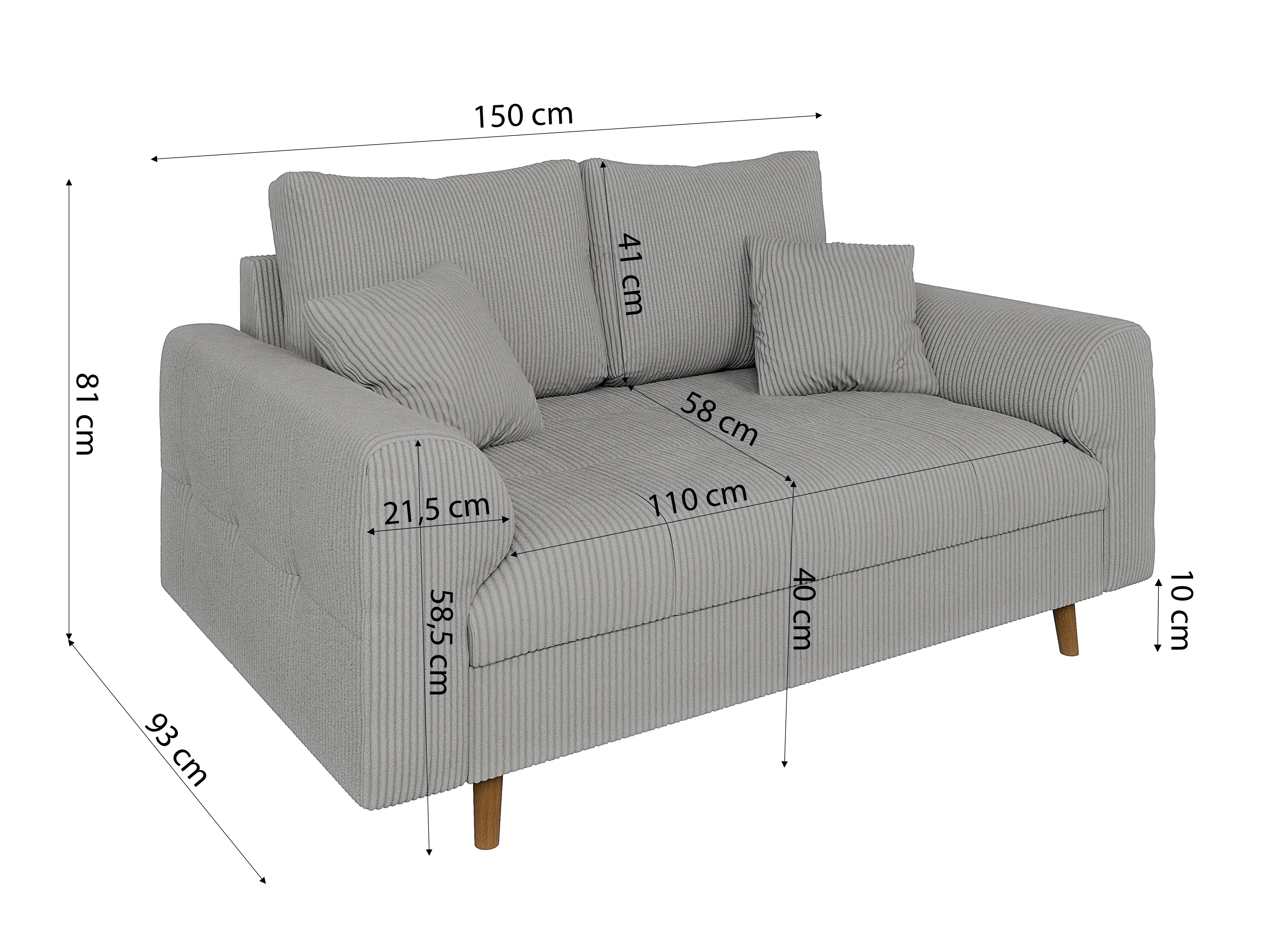 Upholstered furniture set Elbmori 107 (Lincoln 86)