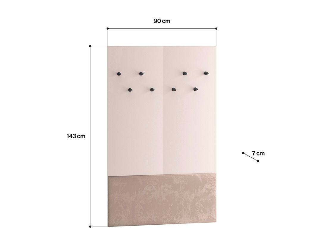 Coat rack Tivorlo 101